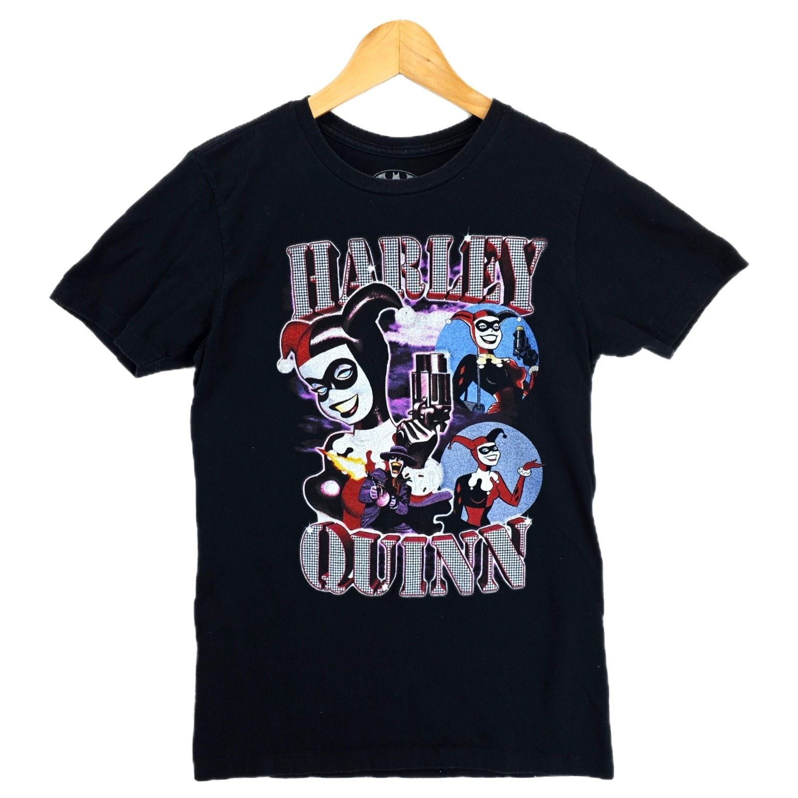 DC Comics Harley Quinn Shirt Mens Small Cartoon Rap Tee Joker Batman Size US S / EU 44-46 / 1 - 1 Thumbnail