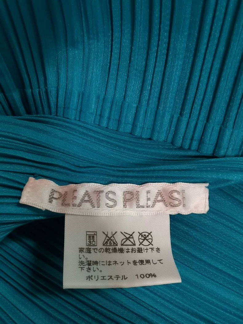 Issey Miyake Issey Miyake size:3 A medieval lake water blue pleated flo Size XS / US 0-2 / IT 36-38 - 7 Thumbnail