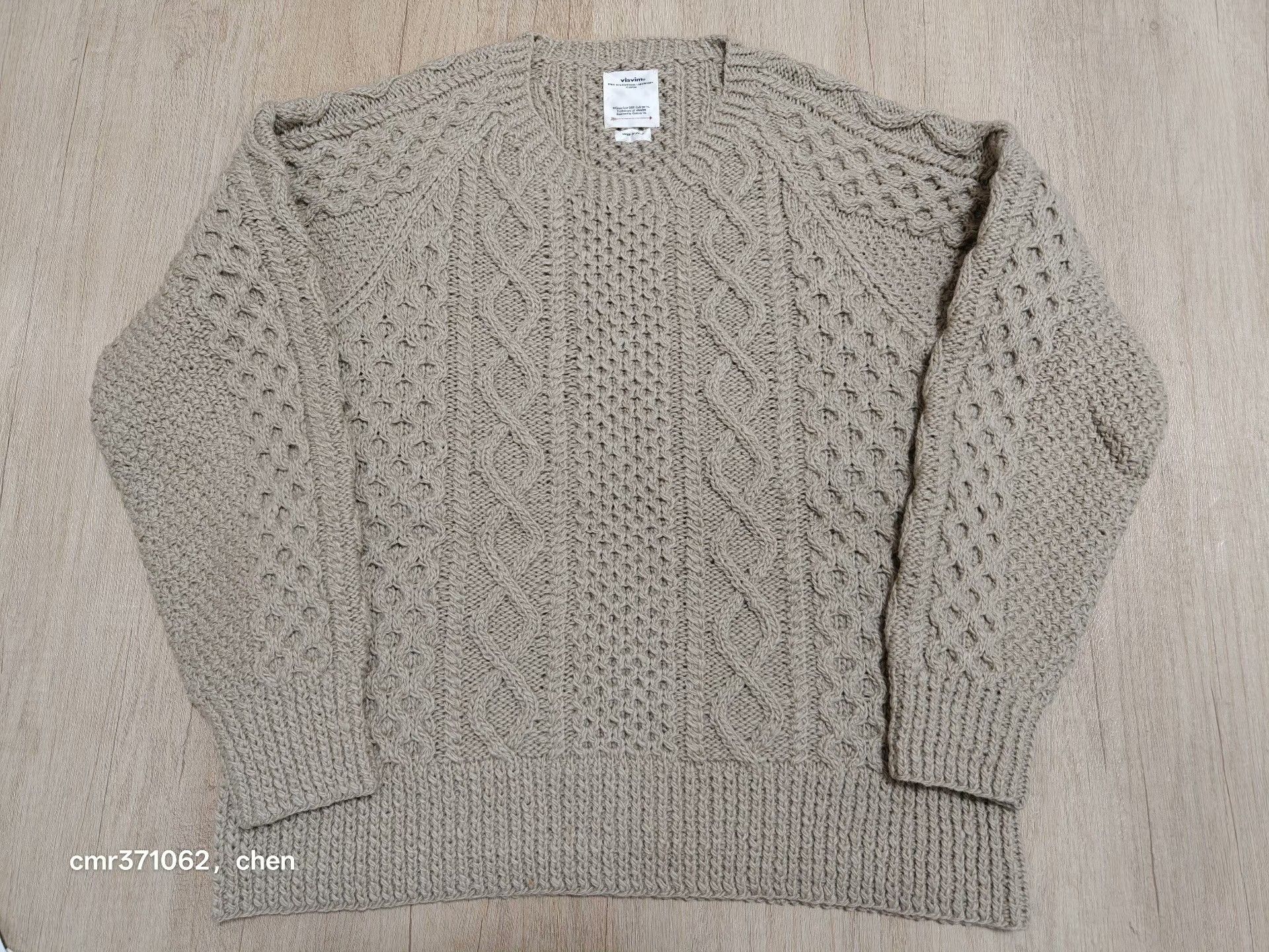 Visvim VISVIM 19AW GALWAY CREW HAND-KNIT Size US L / EU 52-54 / 3 - 1 Thumbnail