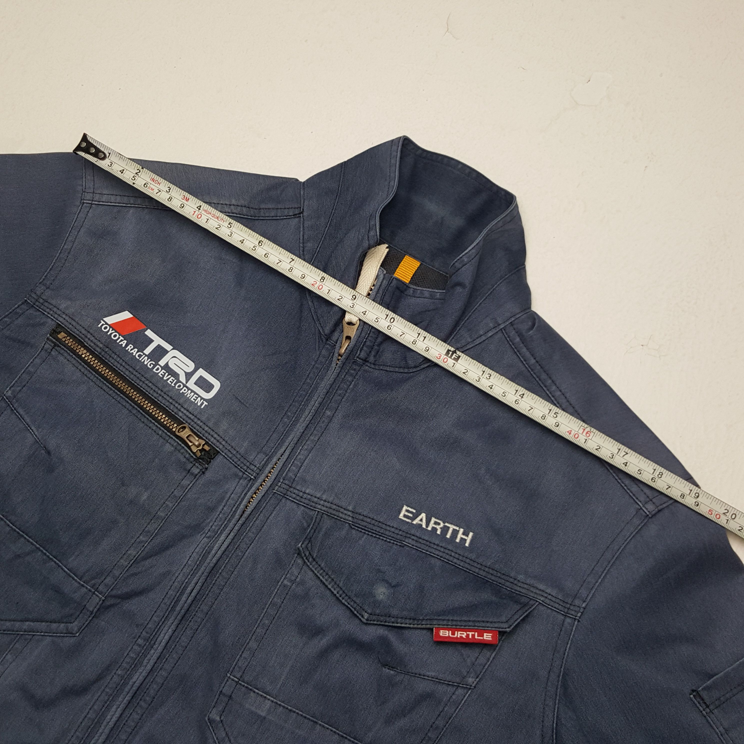 Japanese Brand × Vintage Vintage Toyota Racing Development Custom Art Sport Jacket Size US M / EU 48-50 / 2 - 5 Thumbnail