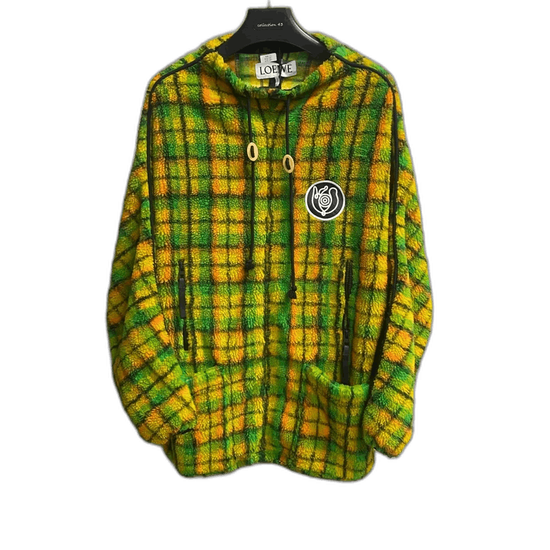 Loewe Loewe Yellow Green Color Block Teddy Jacket-yf Size US S / EU 44-46 / 1 - 1 Thumbnail