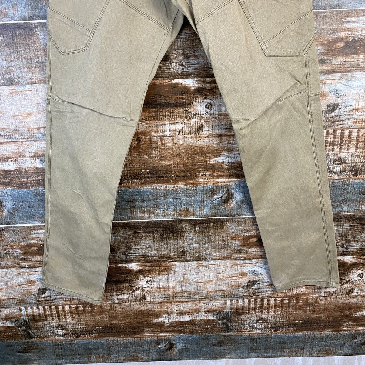Japanese Brand DL Burtle Beige Cargo Multipocket Pants #C1134 Size US 30 / EU 46 - 6 Thumbnail