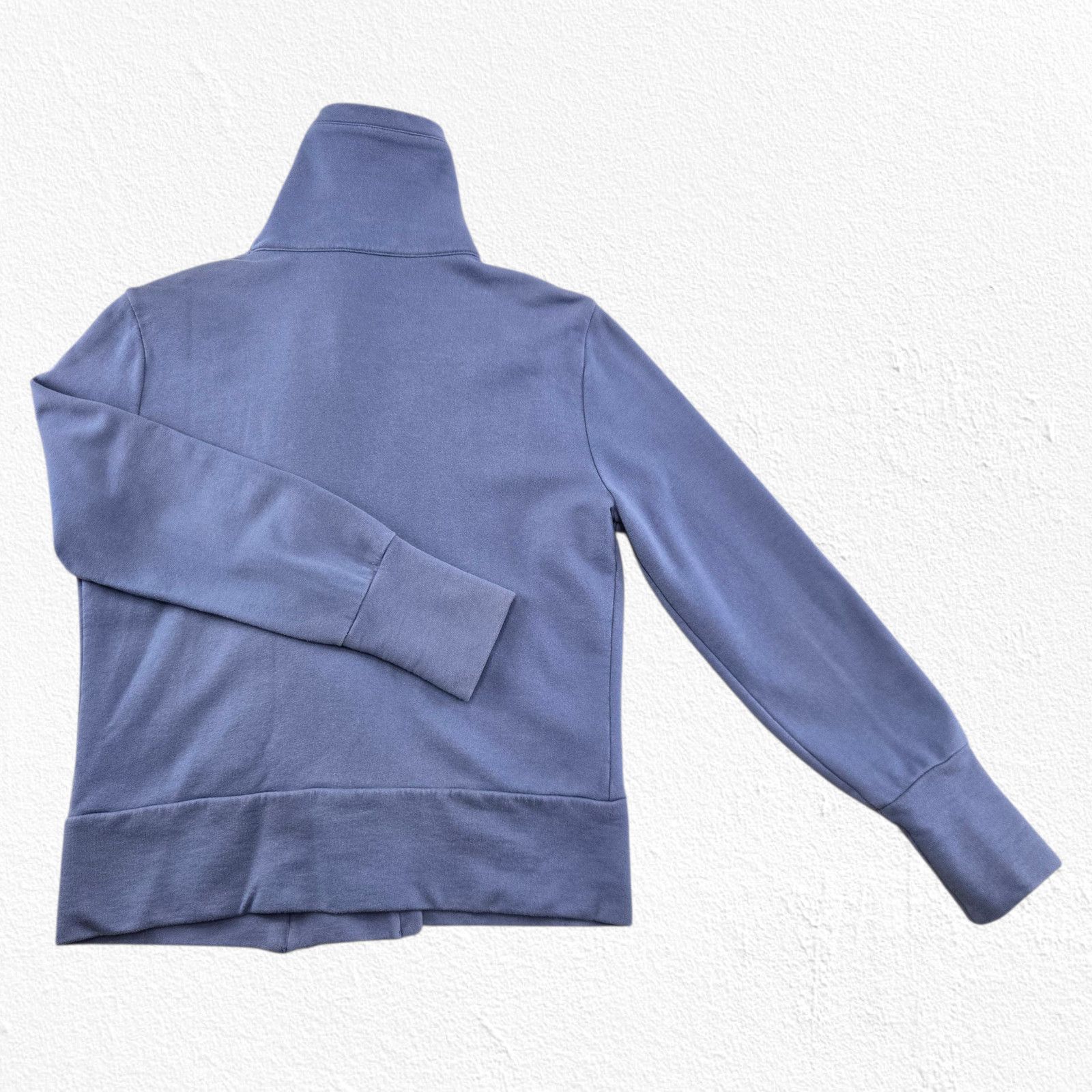 Other Y2K St John Blue Knit Jacket Shearling Collar Size Medium Size M / US 6-8 / IT 42-44 - 11 Thumbnail
