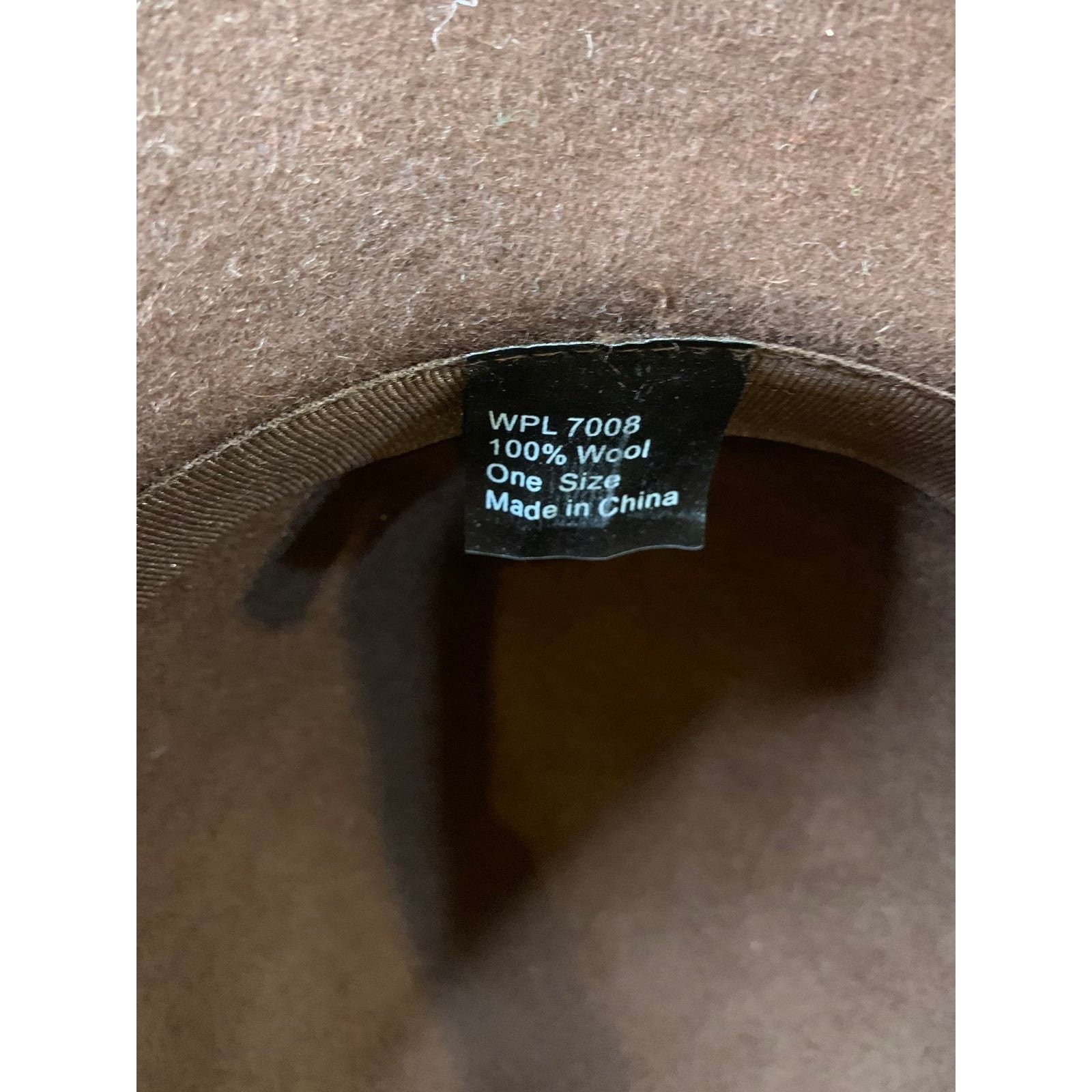 Other Wool Hat Brown Color Women One Size Fit All Size ONE SIZE - 7 Thumbnail