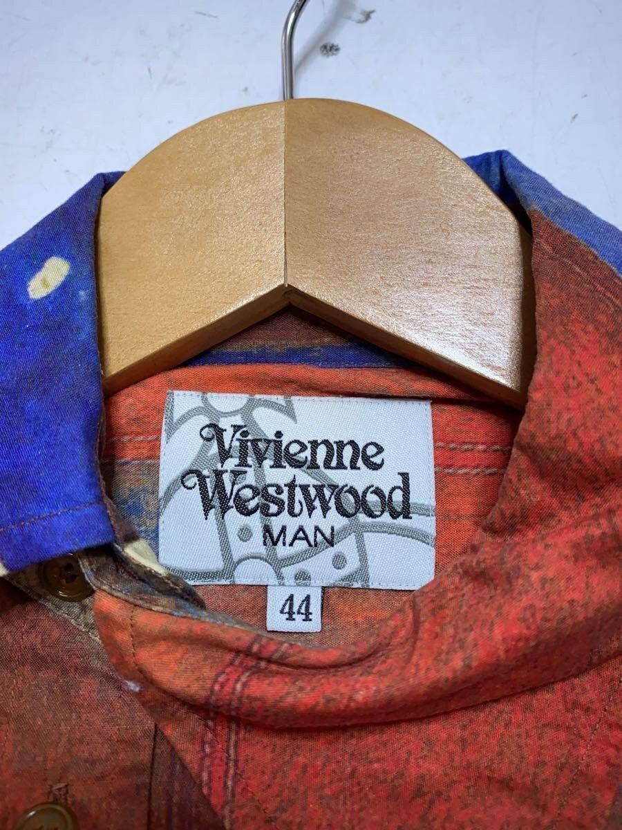 Vivienne Westwood Abstract Flag Orb Button Shirt Size US S / EU 44-46 / 1 - 7 Thumbnail