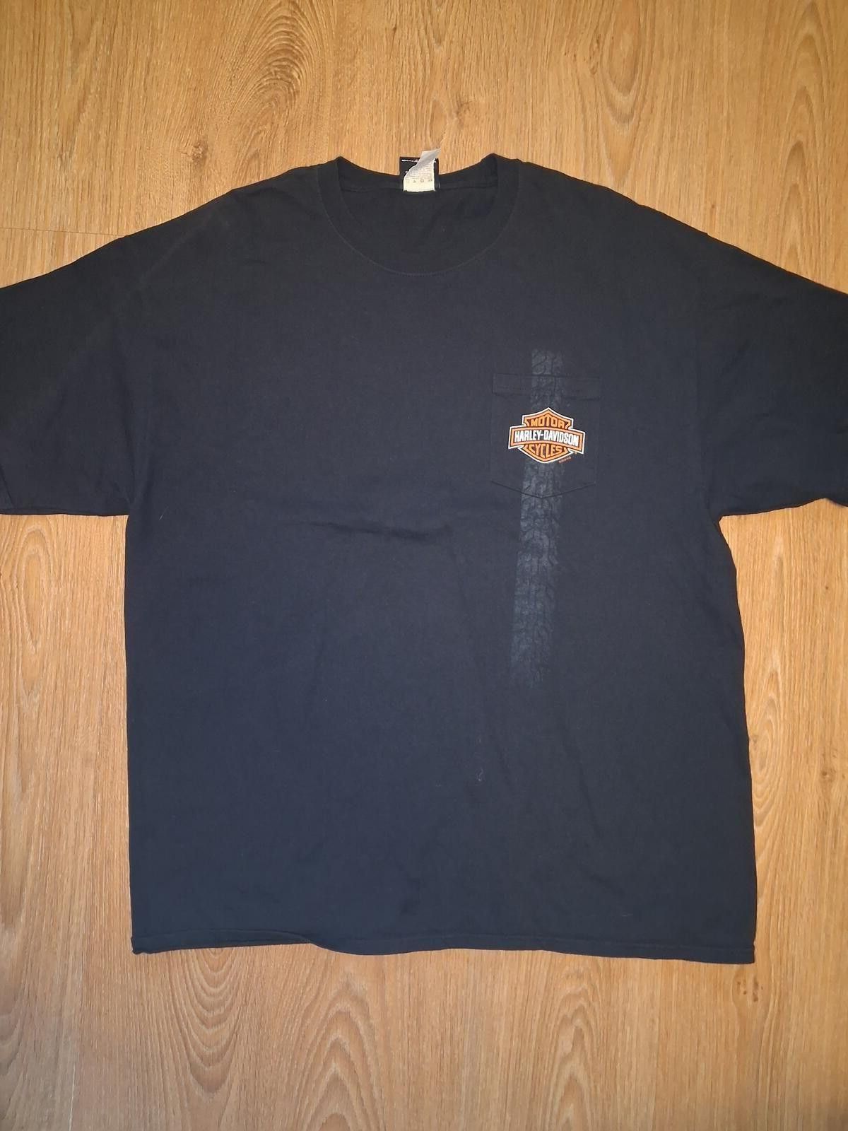 Harley Davidson Harley Davidson Logo Shirt 2XL Black Cotton Round Rock Texas Size US XXL / EU 58 / 5 - 1 Thumbnail