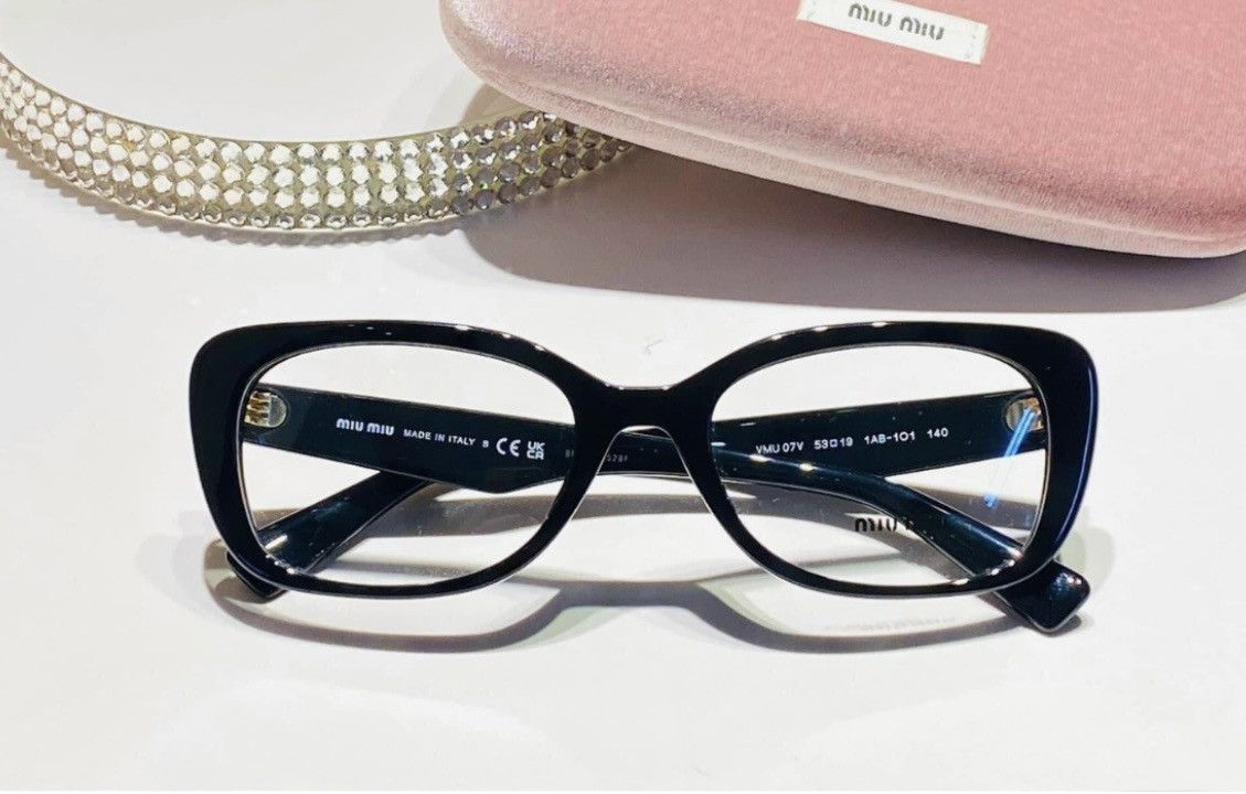 Miu Miu MIU MIU eyeglasses MU07VV 1AB1O1 Size ONE SIZE - 5 Thumbnail