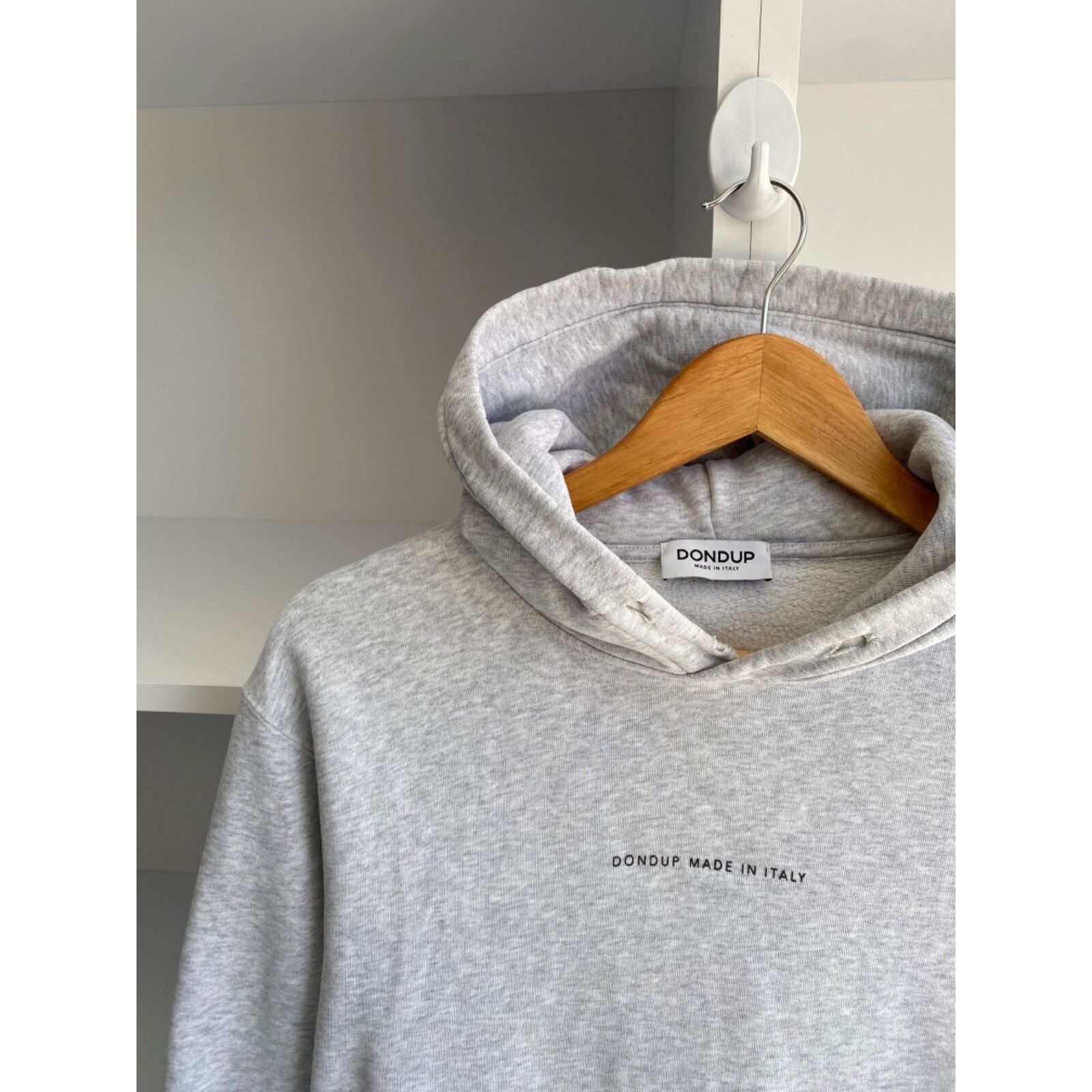 Dondup VTG Dondup Made in Italy Grey Luxury Grey Hoodie Size US M / EU 48-50 / 2 - 5 Thumbnail