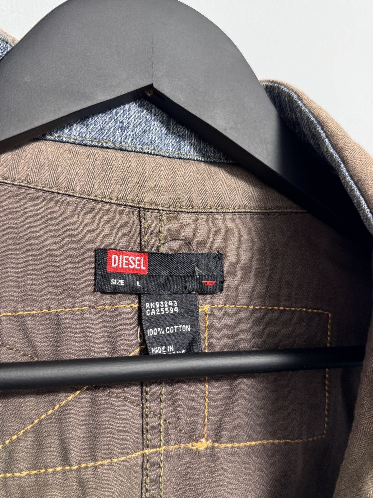 Diesel × Vintage Vintage Diesel Drees 90’s Archive Size L / US 10 / IT 46 - 8 Thumbnail