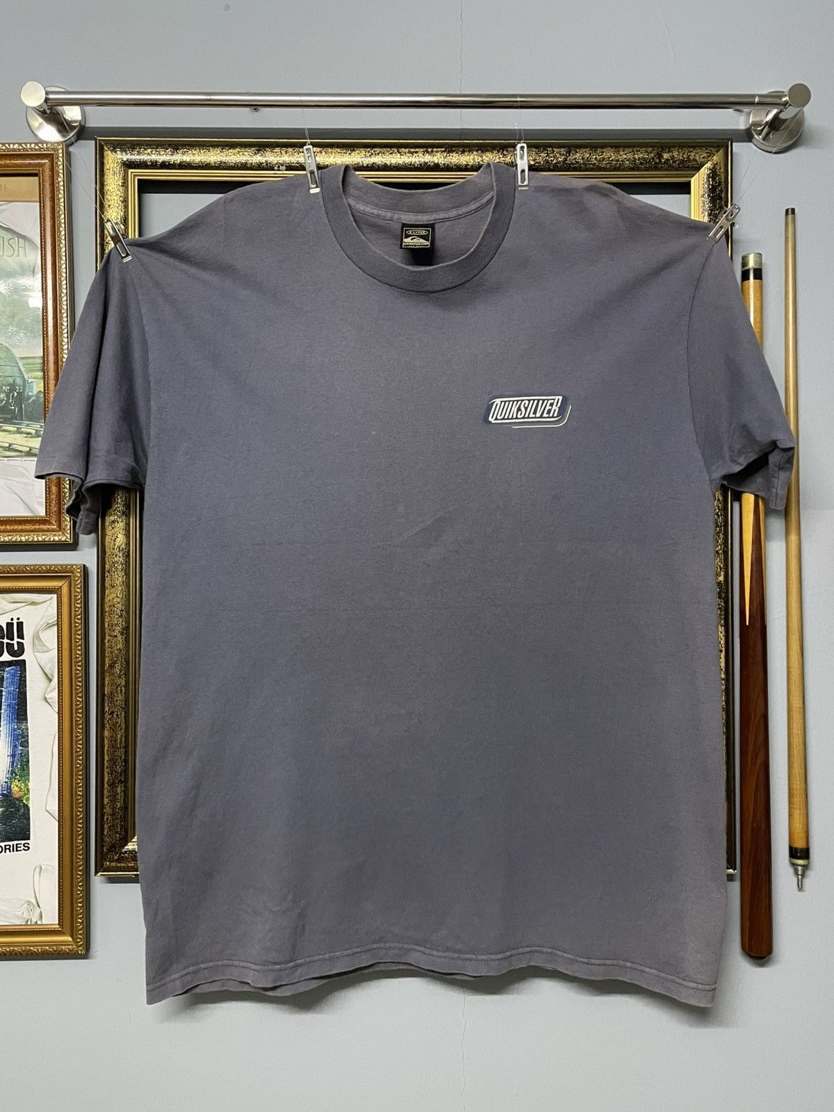 Quiksilver Vintage 1990s Single Stitch Quiksilver Surfing Nostalgia Tee Size US XL / EU 56 / 4 - 4 Thumbnail