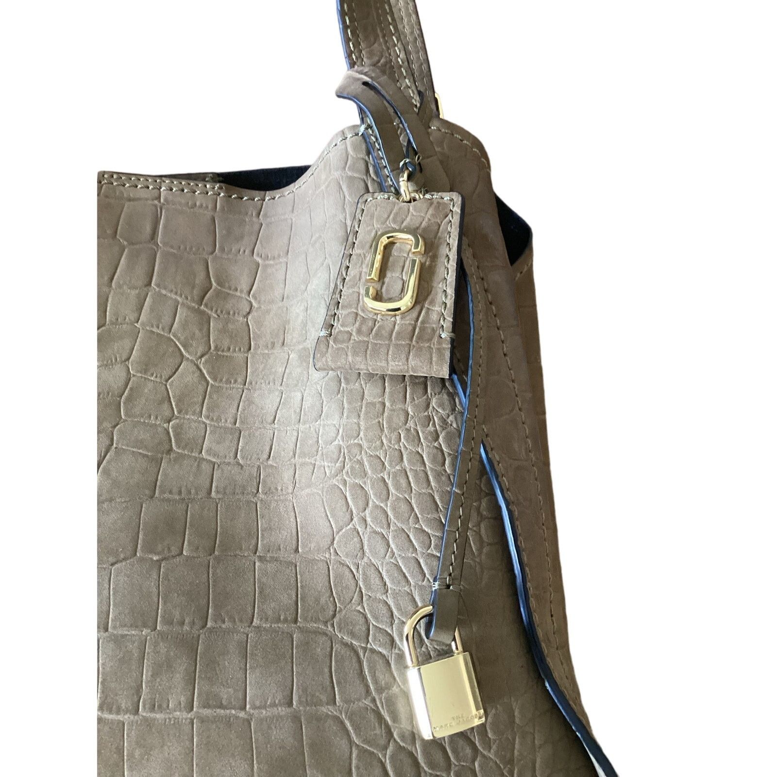 Marc Jacobs MARC JACOBS The Director Tote Shoulder Bag Crocodile Taupe Size ONE SIZE - 6 Thumbnail