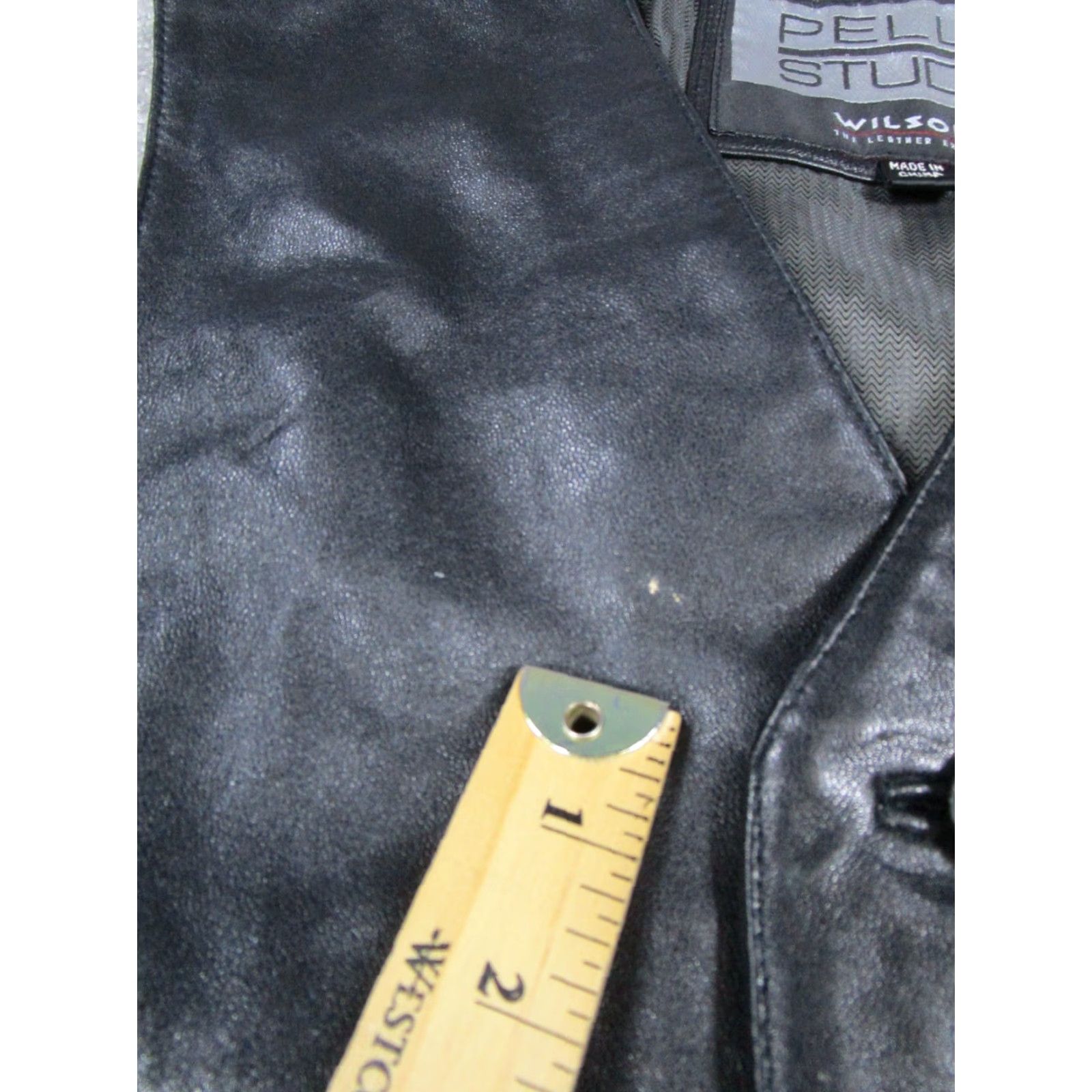 Vintage VINTAGE Pelle Studio Vest Mens XL Black Leather Button Up Jacket Coat Style Biker Hunting Riding Walking Mens Size US XL / EU 56 / 4 - 5 Thumbnail