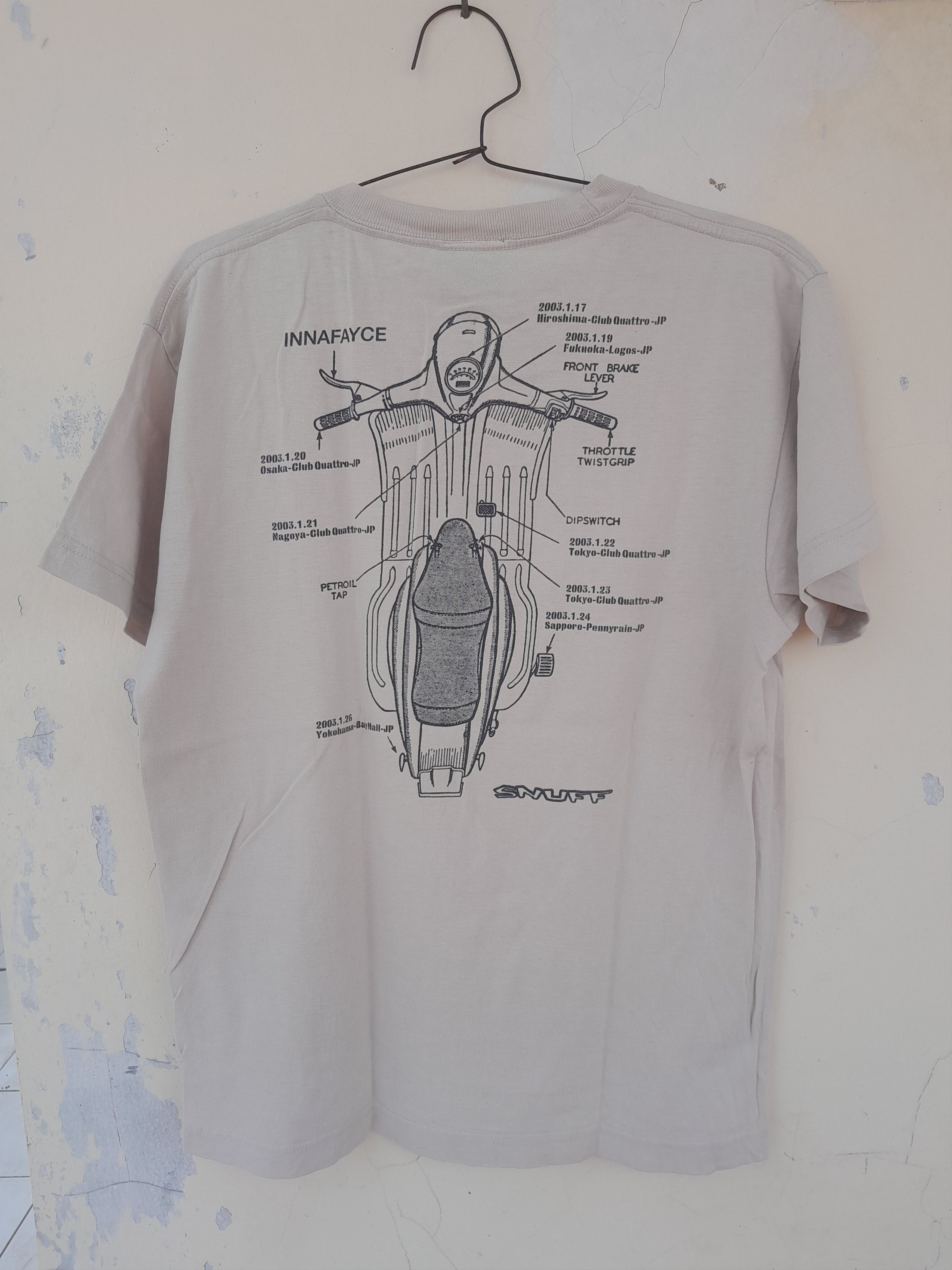 Band Tees Snuff Size US S / EU 44-46 / 1 - 2 Thumbnail