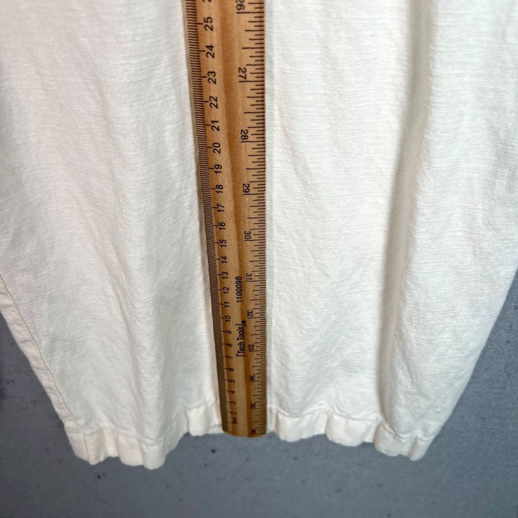 Lioness Lioness Off-White High-Waisted Pleated Wide-Leg Pants Womens Size Small Size 28" / US 6 / IT 42 - 5 Thumbnail