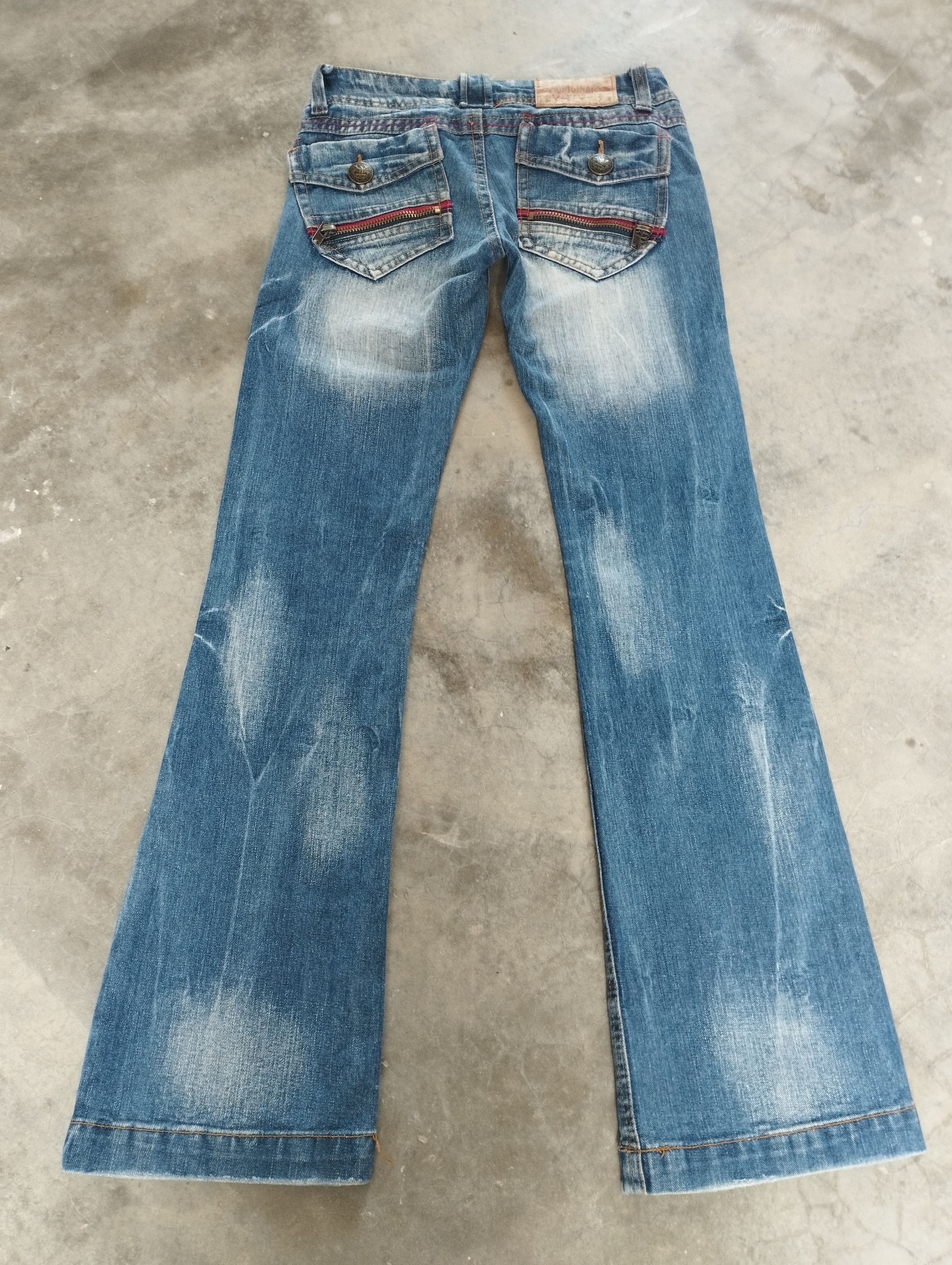 If Six Was Nine 2000s Japanese Archives Original Jeans Flare Jeans Size US 28 / EU 44 - 1 Thumbnail