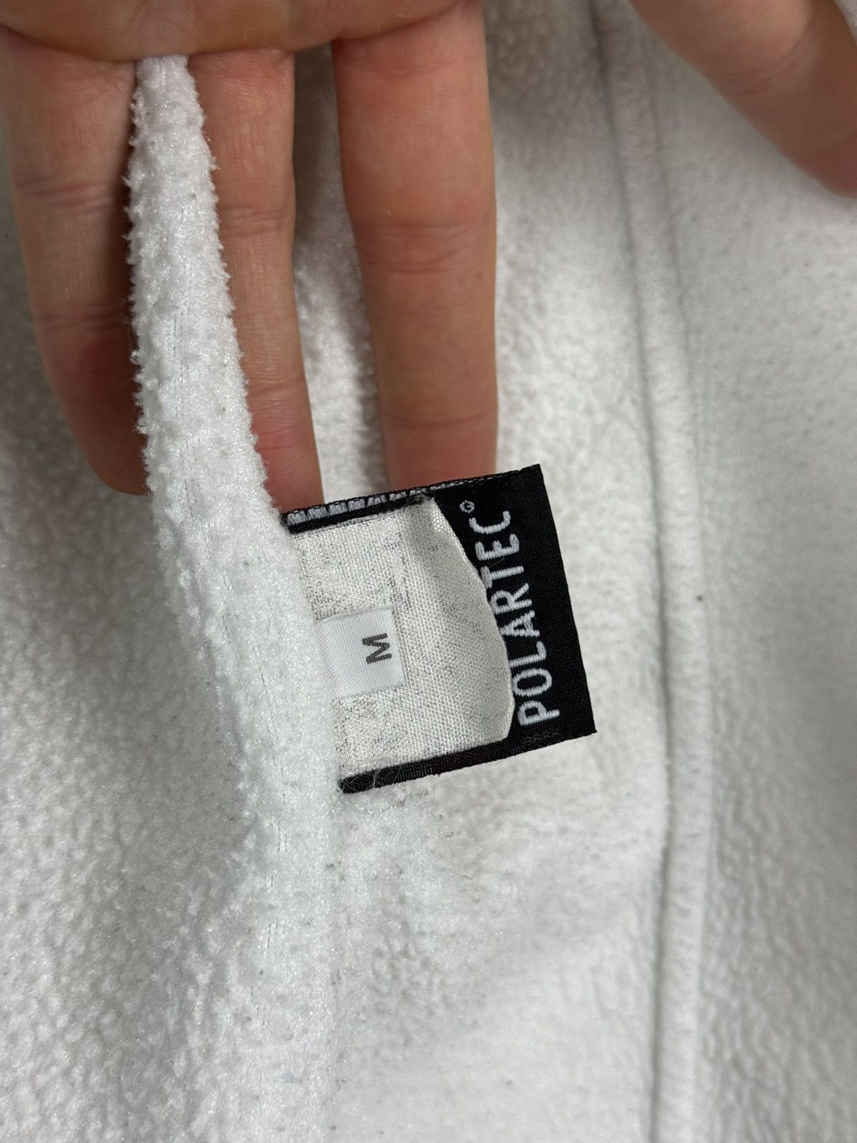 Frauenschuh Frauenschuh White Full Zip Fleece Pullover Size M / US 6-8 / IT 42-44 - 11 Thumbnail