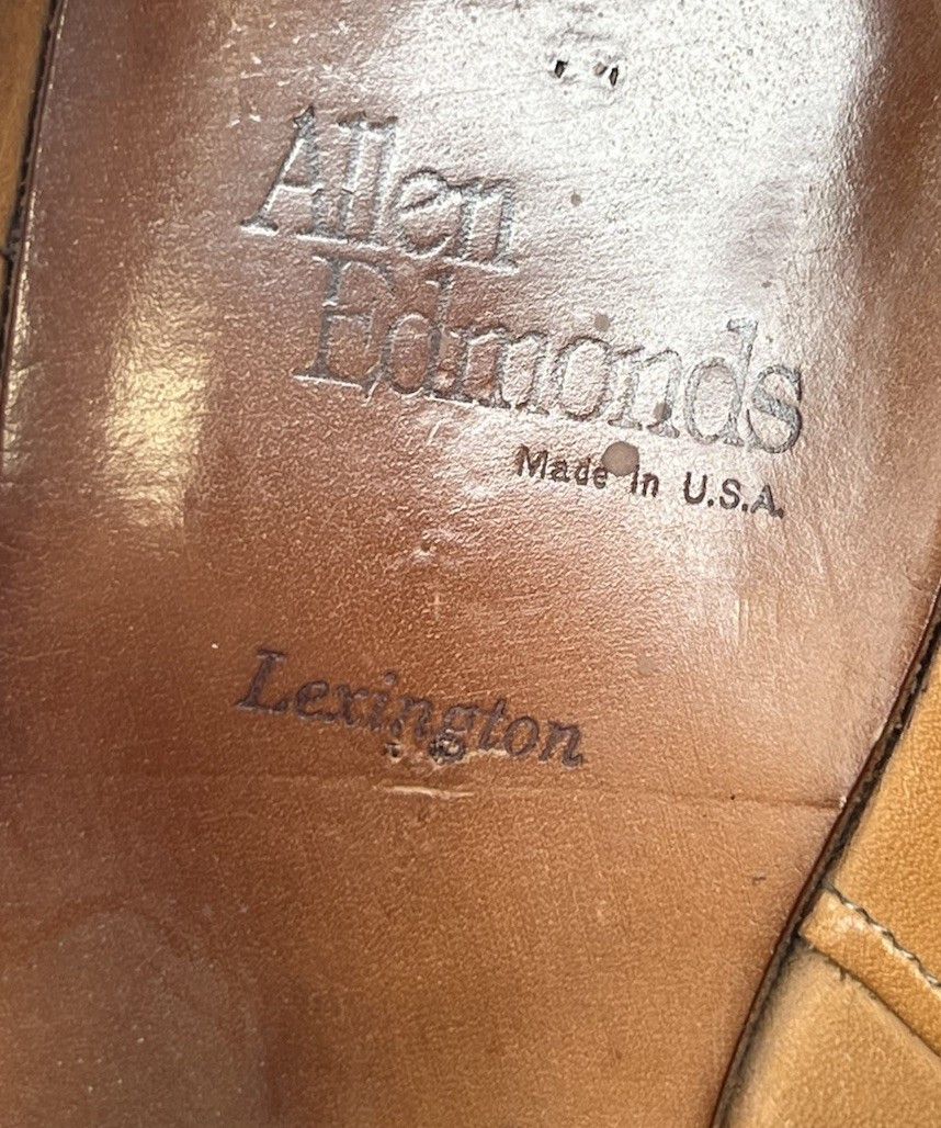Allen Edmonds Allen Edmonds LEXINGTON Burgundy Leather Cap Toe Oxford Sz 9 Size US 9 / EU 42 - 10 Thumbnail