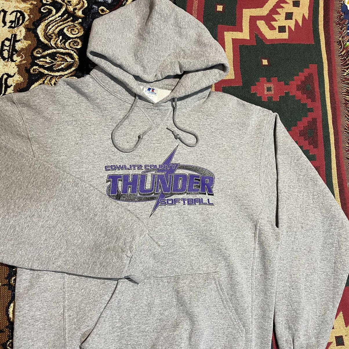 Russell Athletic × Vintage Vintage Russell Hoodie Size US L / EU 52-54 / 3 - 3 Thumbnail