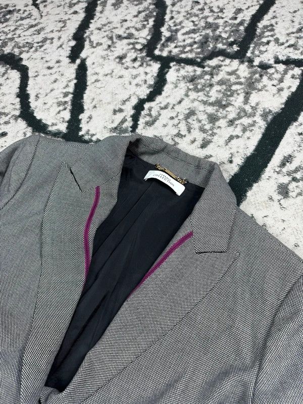 Versace Versace Collection gray polka dot jacket XXL Size XXL / US 16-18 / IT 52-54 - 3 Thumbnail