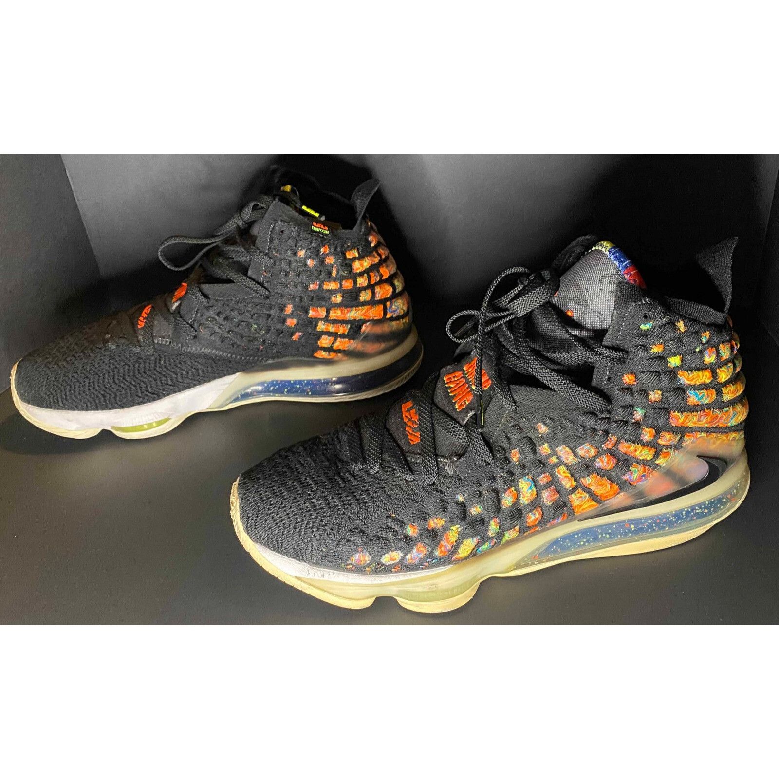 Nike Nike LeBron XVII 17 James Gang Mens 11.5 Shoes BQ3177-005 Size US 11.5 / EU 44-45 - 4 Thumbnail