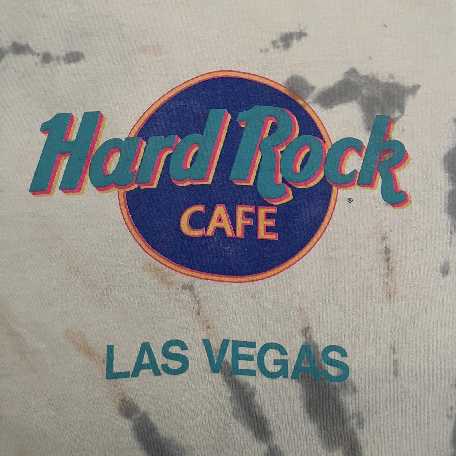 Hard Rock Cafe VTG 90s Single Stitch Hard Rock Cafe Las Vegas Tie-Dye Tee Size US L / EU 52-54 / 3 - 3 Thumbnail