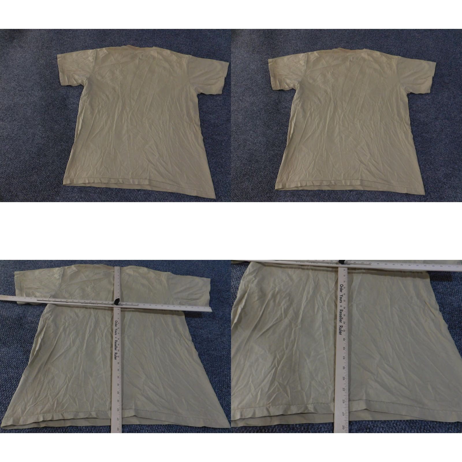 Lugz VINTAGE Lugz Shirt Mens XL Tan Denim Manufacturing Co Graphic Tee 90s Hip Hop Size US XL / EU 56 / 4 - 9 Thumbnail