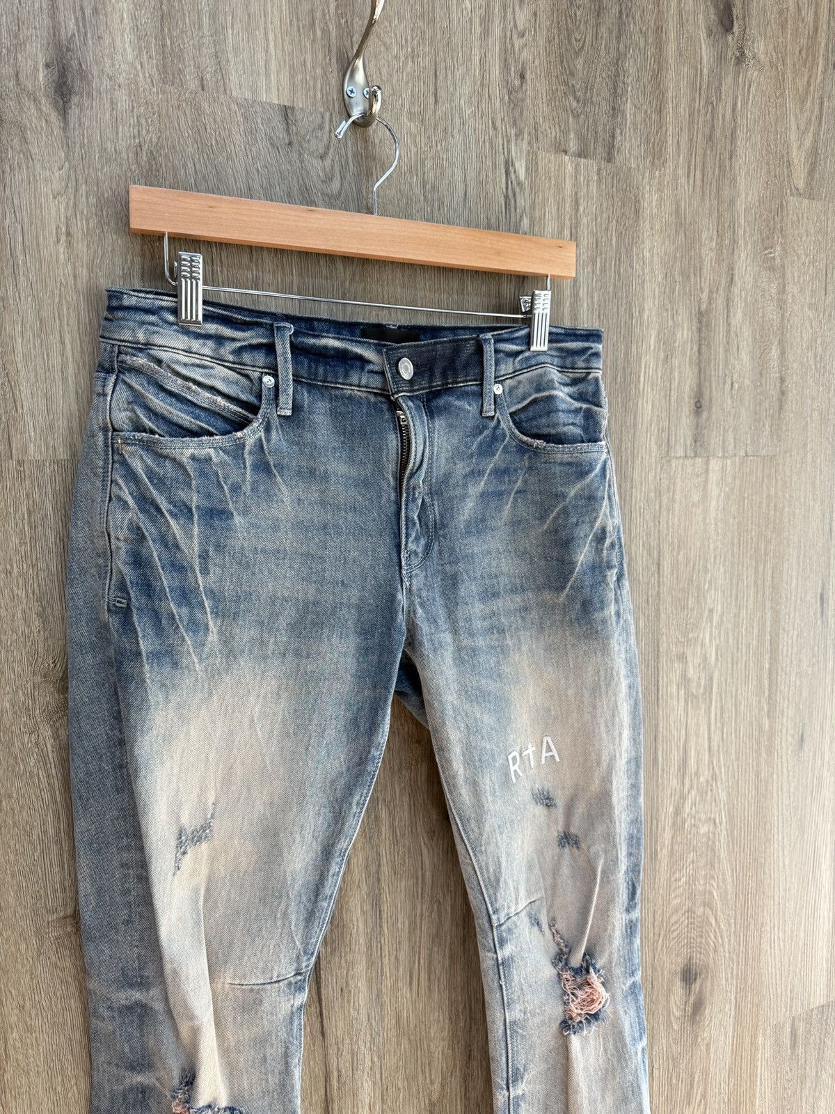 Rta Rta Blue Denim Jeans Size US 32 / EU 48 - 3 Thumbnail