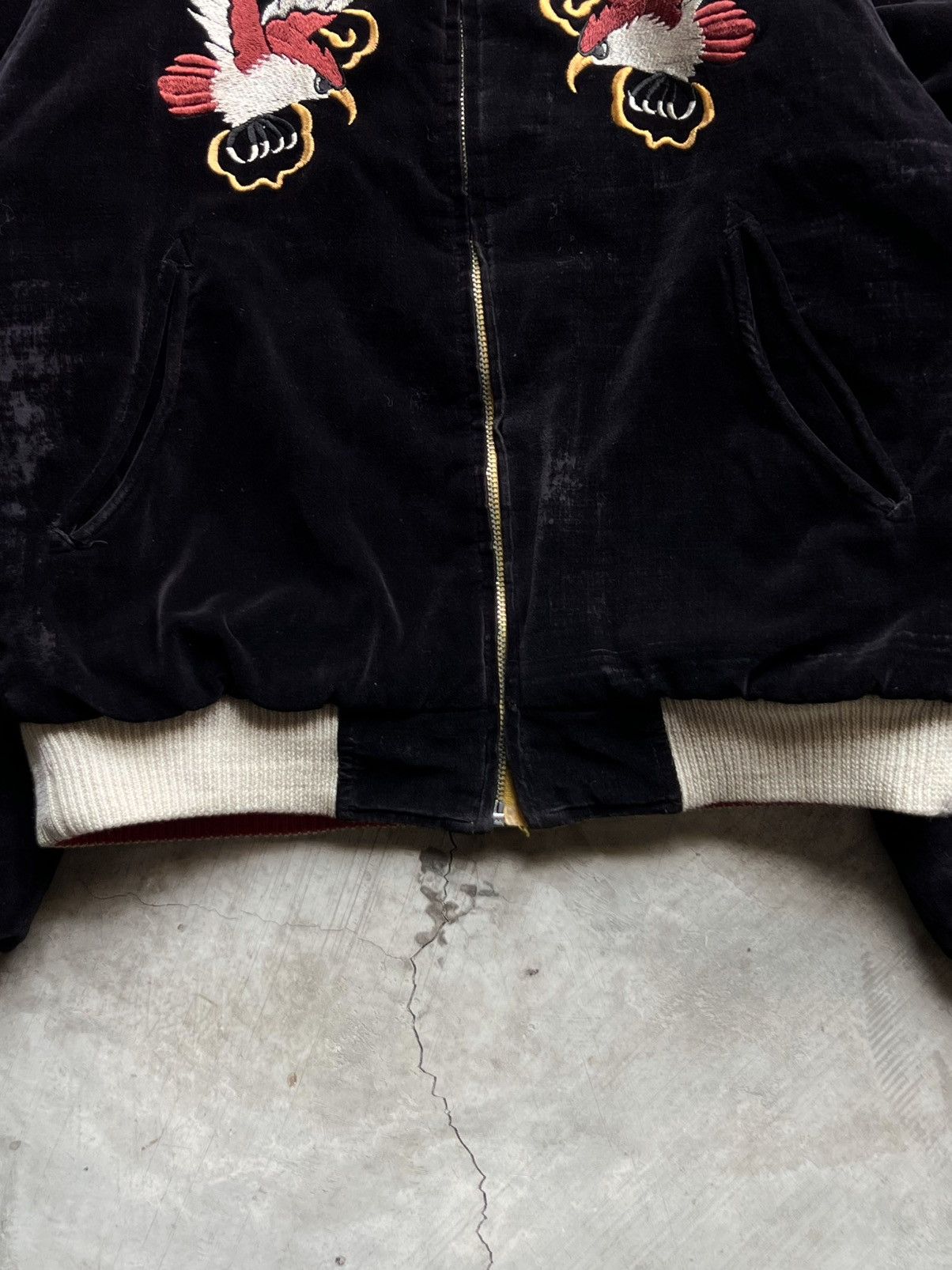 Vintage Rare Vintage 80s Sukajan Souvenir Jacket Size US XS / EU 42 / 0 - 12 Thumbnail