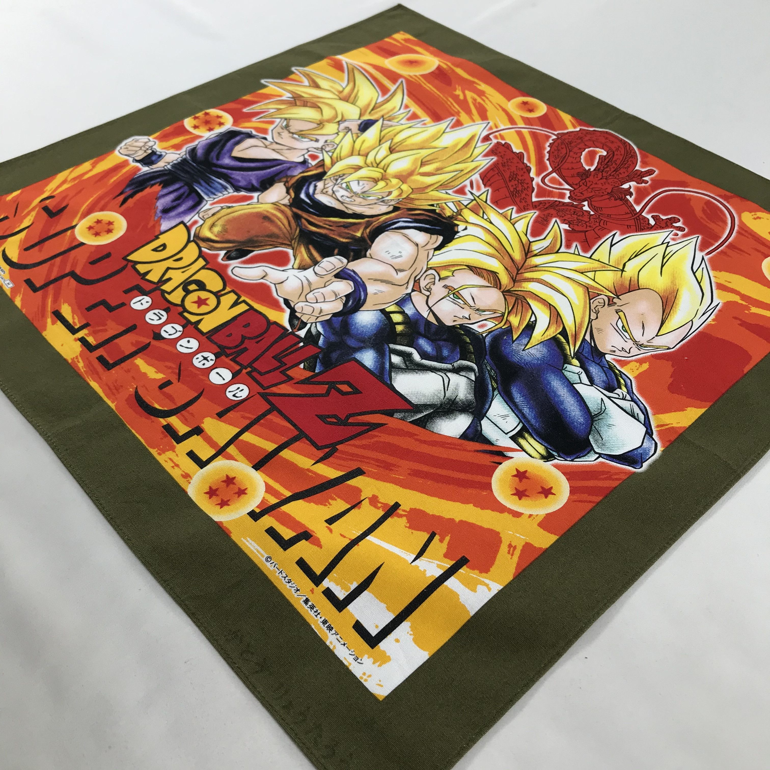 Anime × Japanese Brand × Vintage Dragon Ball Bandana / Handkerchief / Neckerchief - S1807 Size ONE SIZE - 2 Thumbnail