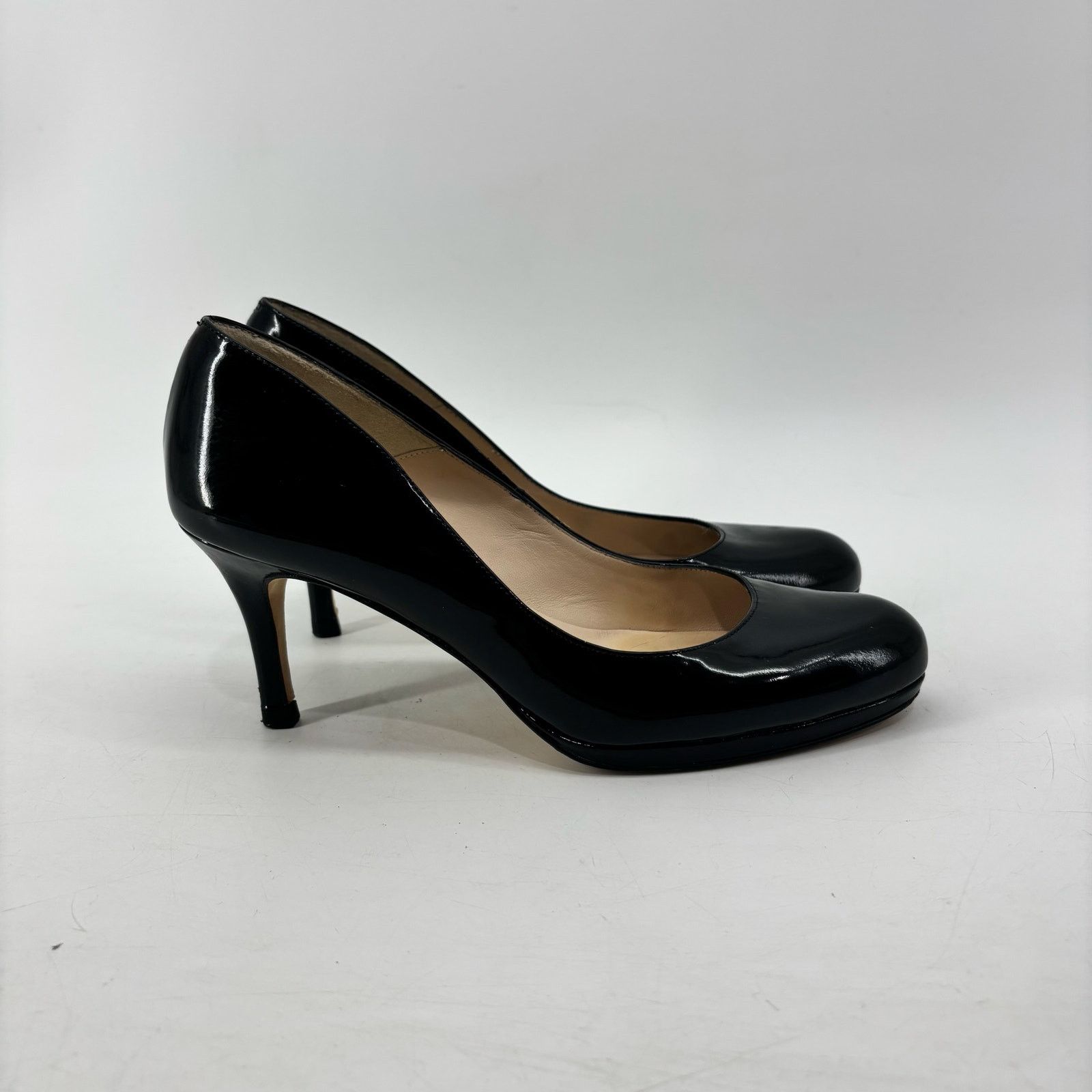 LK Bennett L.K. Bennett Women's Size 38.5 US 8.5 Black Patent Leather Size US 8.5 / IT 38.5 - 2 Thumbnail