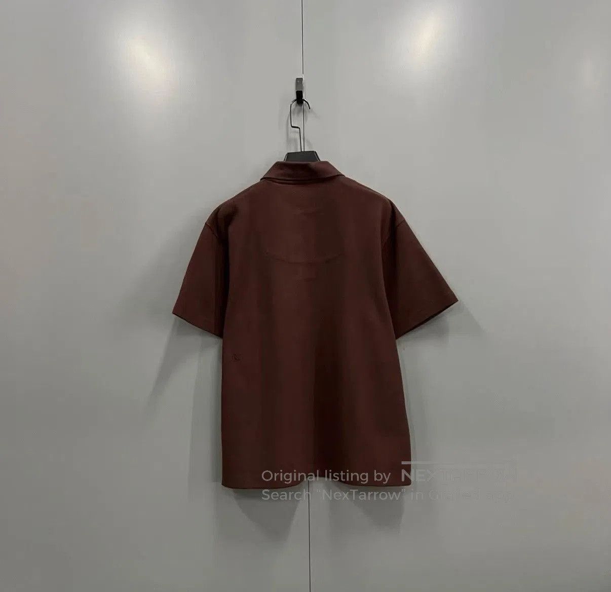 Burberry Red Short Sleeve Polo Shirt - Size M. Size US M / EU 48-50 / 2 - 2 Thumbnail