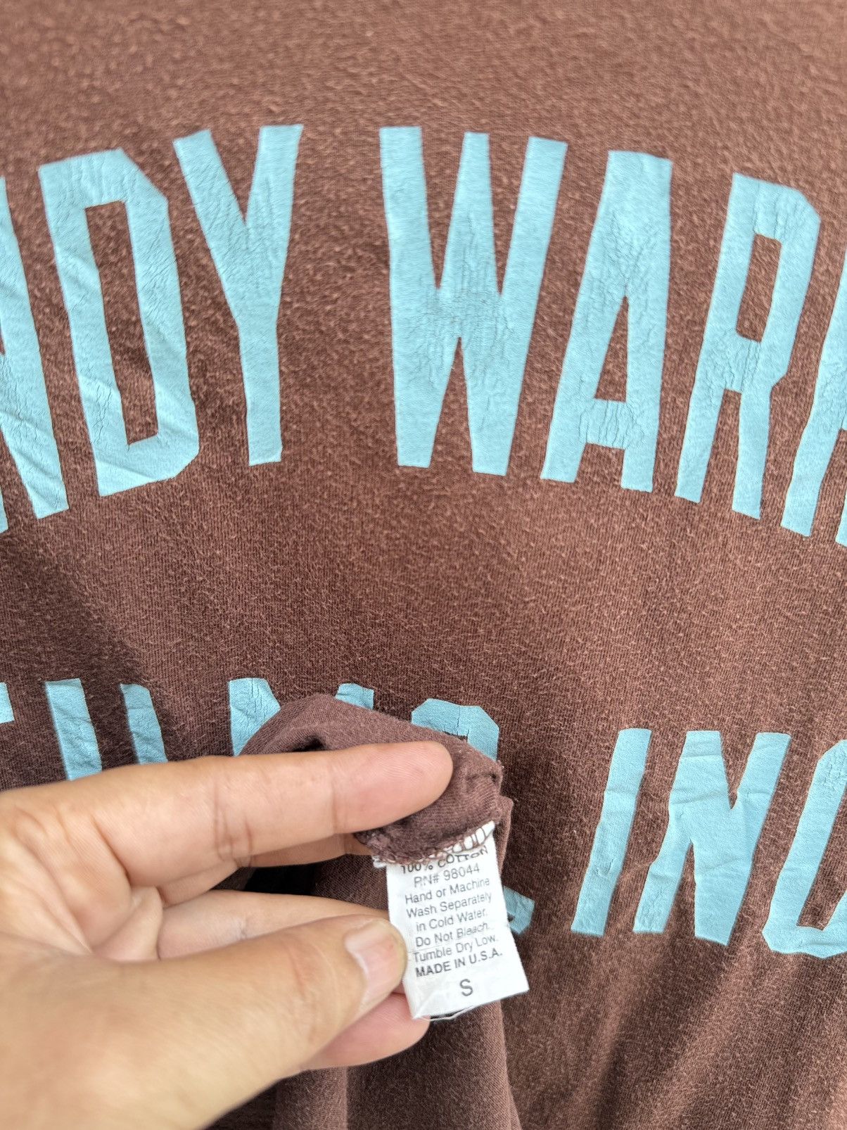 Andy Warhol Vintage Andy Warhol Films Inc Faded Usa Tee Size US M / EU 48-50 / 2 - 4 Thumbnail