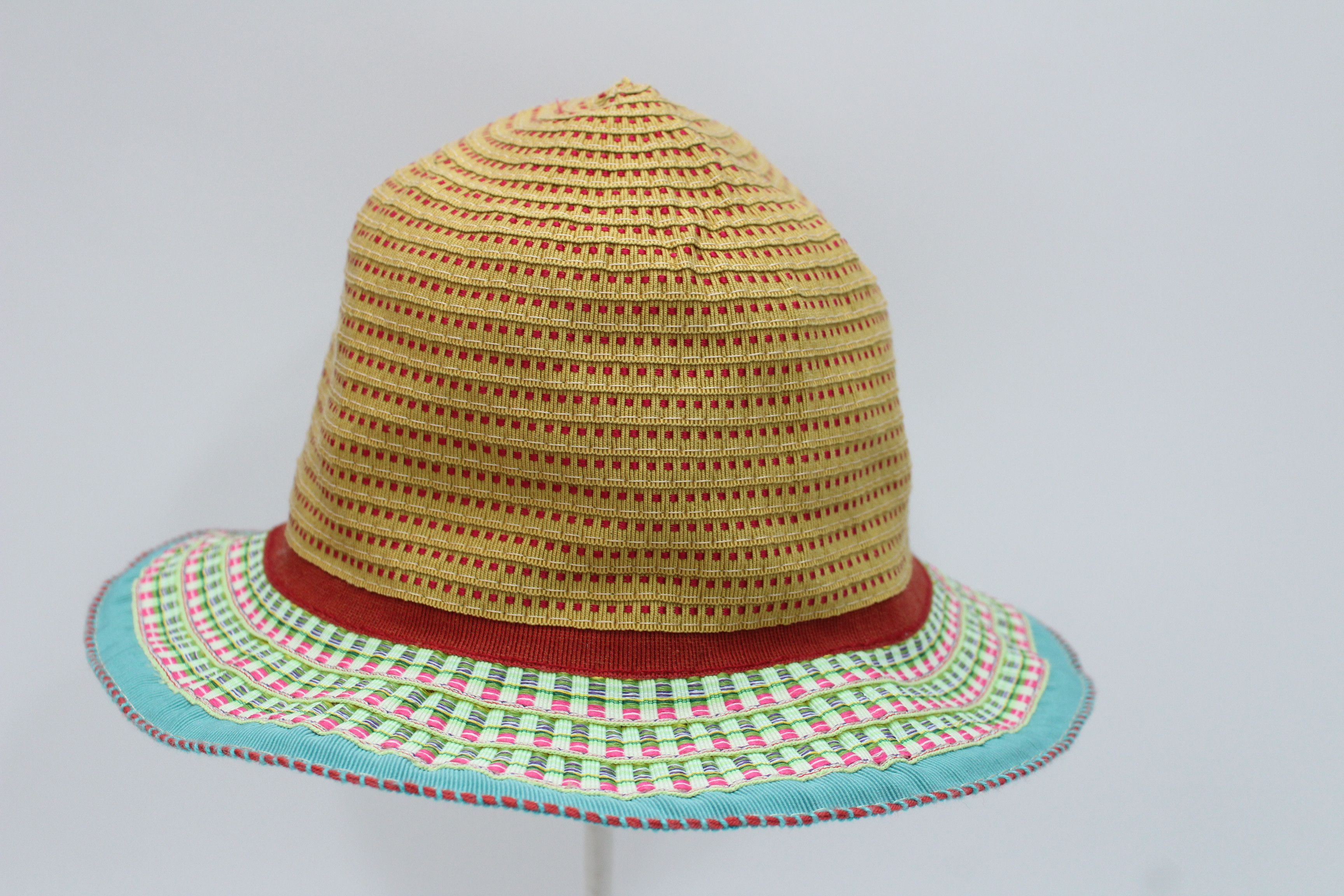 Vintage Grevi Bucket Hat Made In Italy Size ONE SIZE - 3 Thumbnail