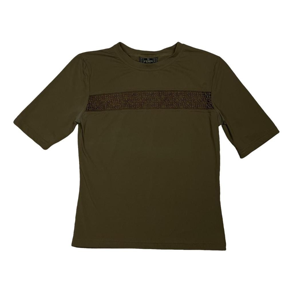 FENDACE Swarovski Logo Tee 【公式通販】