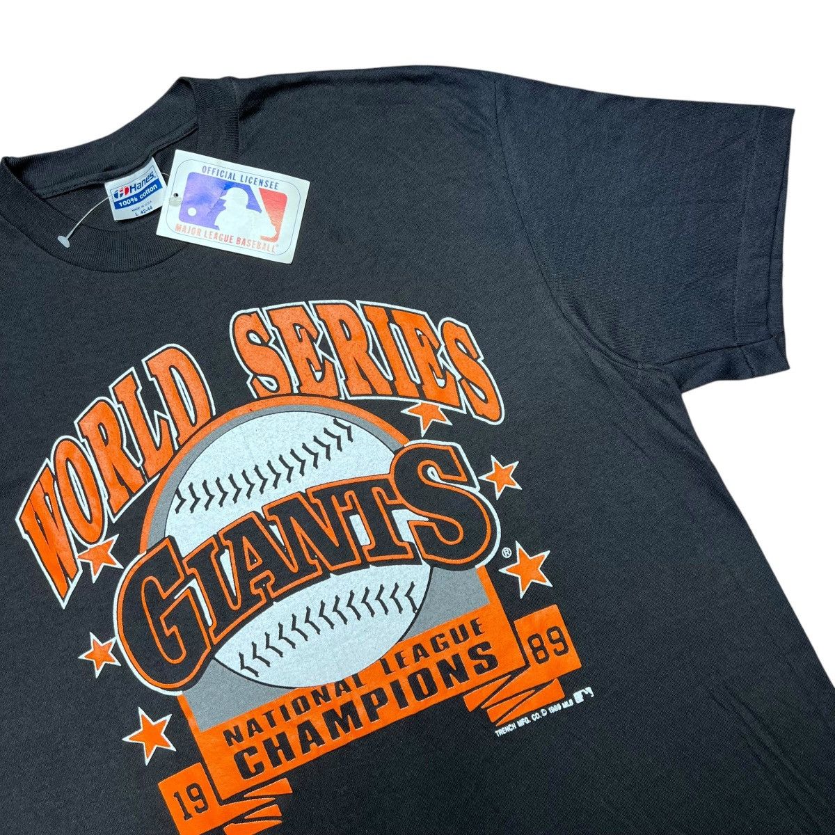 MLB Vtg 1989 MLB San Francisco Giants World Series Champions Tee Size US L / EU 52-54 / 3 - 5 Thumbnail