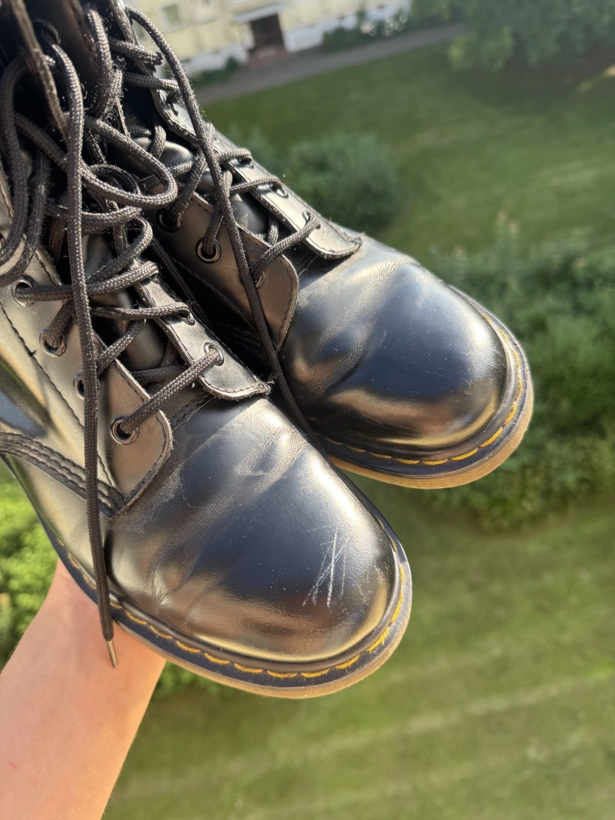 Dr. Martens Dr.Martens Leather Boots Vintage Streetwear Size US 7.5 / IT 37.5 - 4 Thumbnail