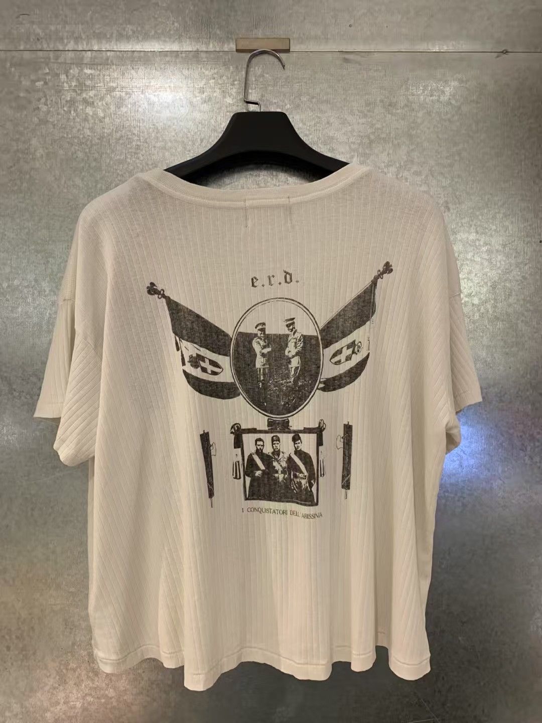 Enfants Riches Deprimes ARCHITETTURA DI MUSSOLINI RIB T-SHIRT Size US L / EU 52-54 / 3 - 2 Thumbnail