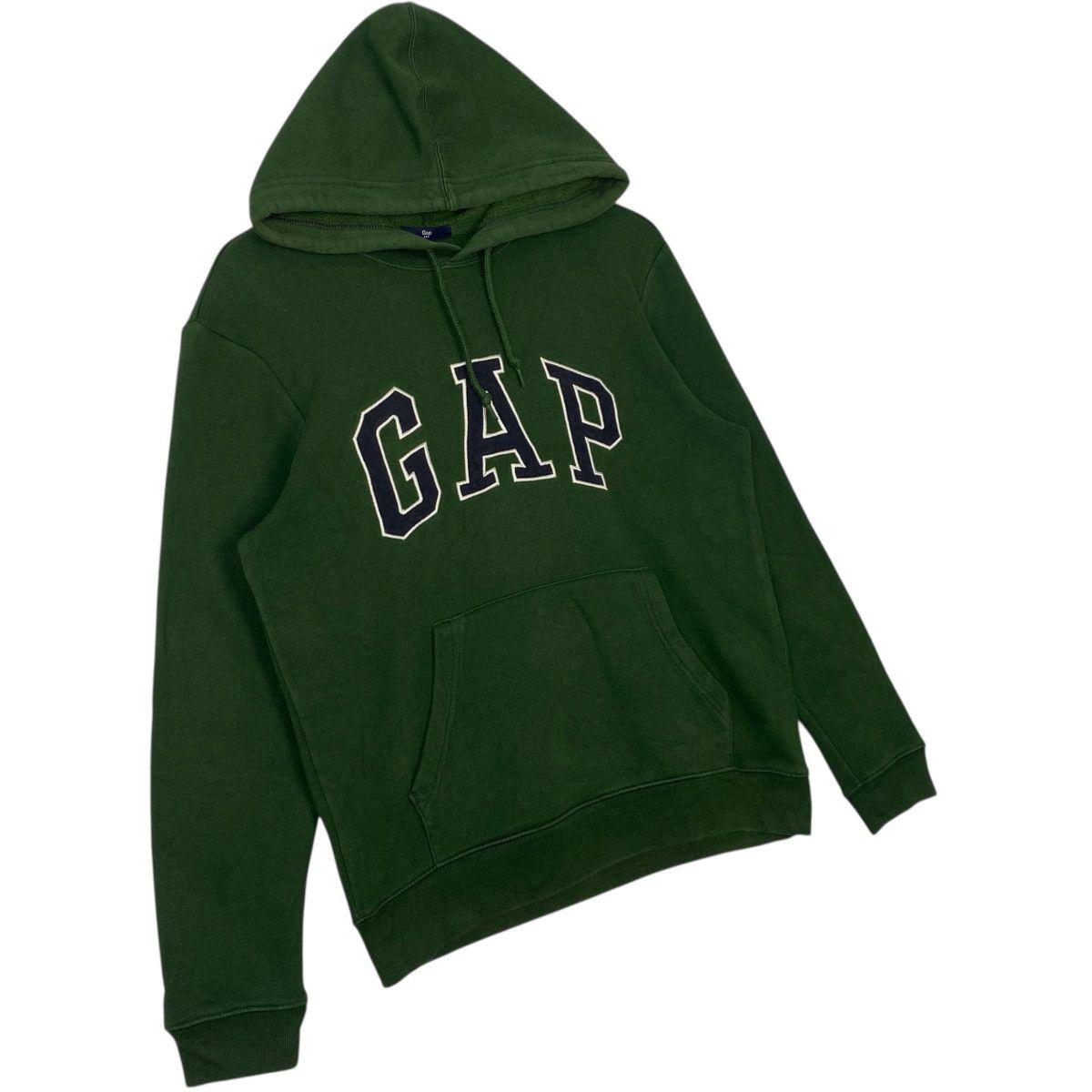 Vintage Vintage GAP Hoodie Sweater Big Logo Green Pullover Size XS Size US XS / EU 42 / 0 - 3 Thumbnail