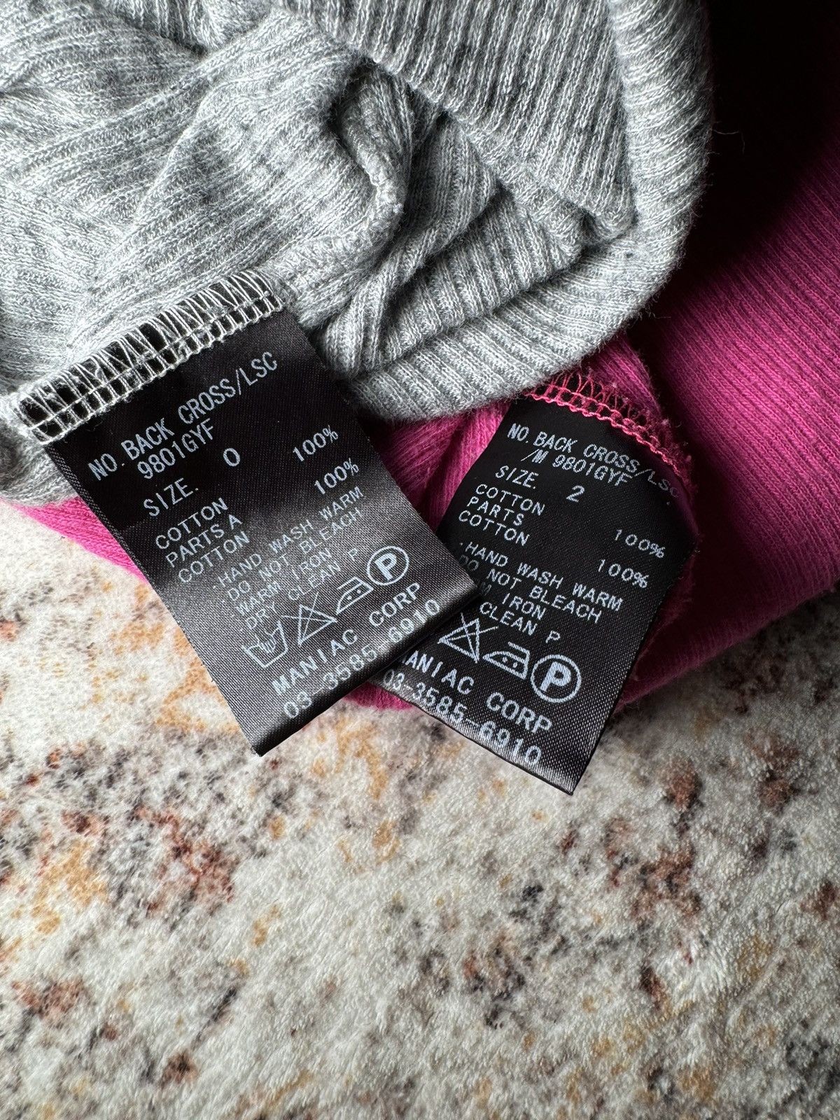 L.G.B. Back Cross Long Sleeve Shirt