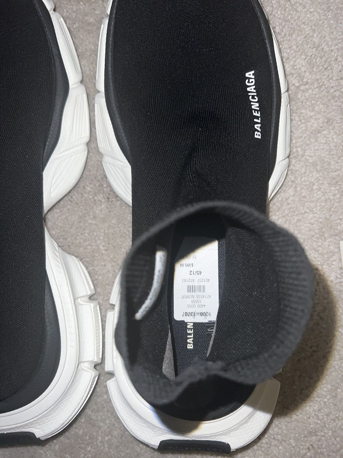 Balenciaga 3XL Knitted Sock Sneakers Size US 12 / EU 45 - 8 Thumbnail