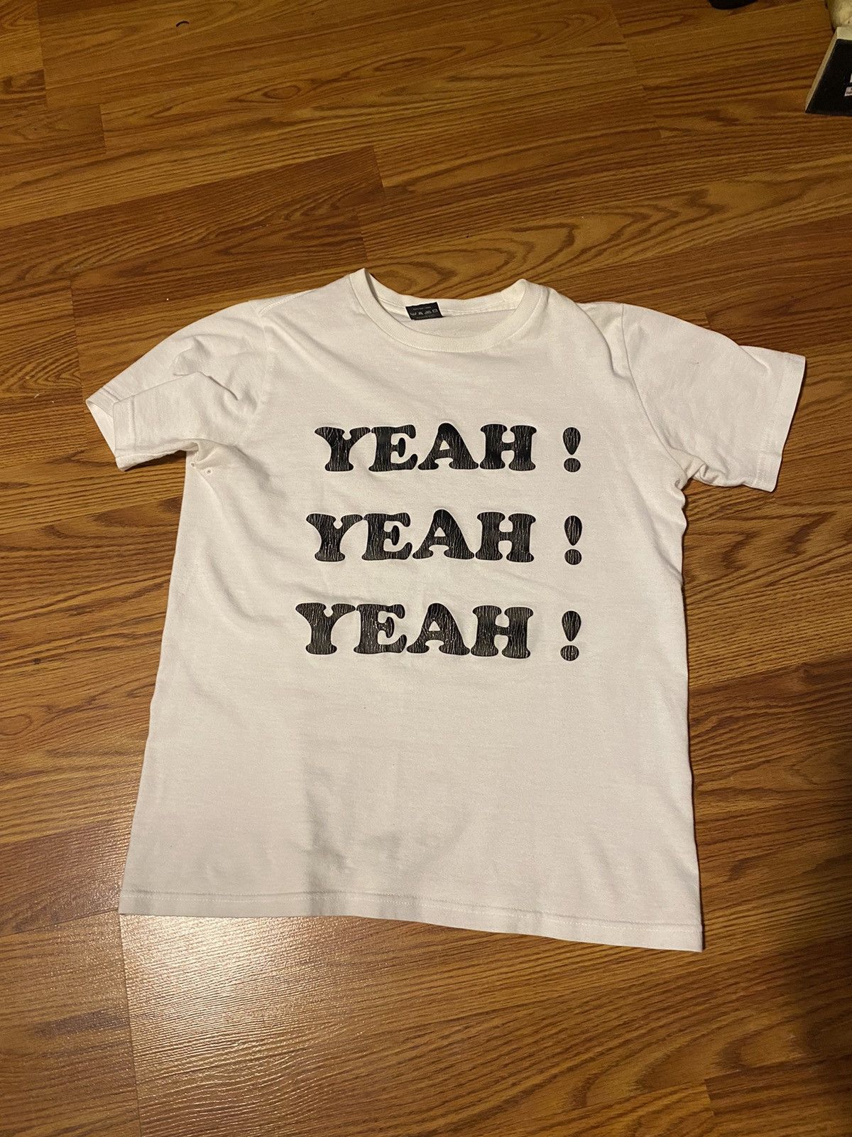 image of Number N Ine Number (N)Ine “Yeah!” Tee - Ss03 in White, Men's (Size Small)