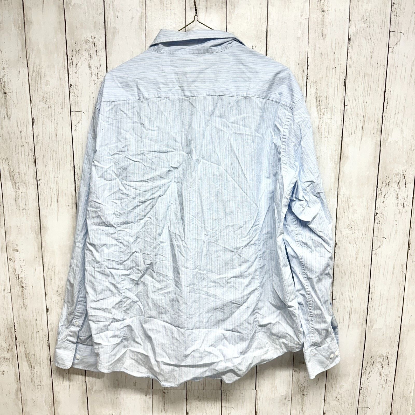 Kenneth Cole Kenneth Cole Shirt XXL Blue Button Down Long Sleeve Collared Size US XXL / EU 58 / 5 - 3 Thumbnail