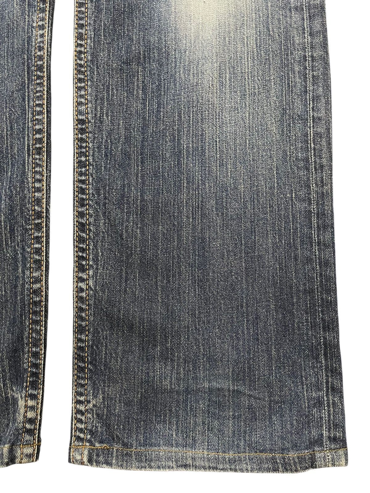 Edwin Vintage Edwin Blue Trip Blue Faded Wash Distressed Loose Fit Size US 30 / EU 46 - 8 Thumbnail