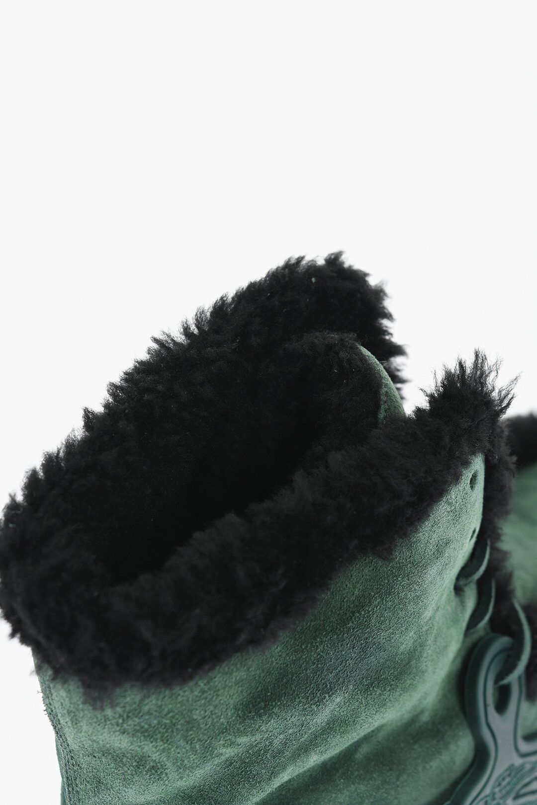 Burberry og1mm0325 Suede Chugga Ankle Boots in Green Size US 9.5 / EU 42-43 - 4 Thumbnail