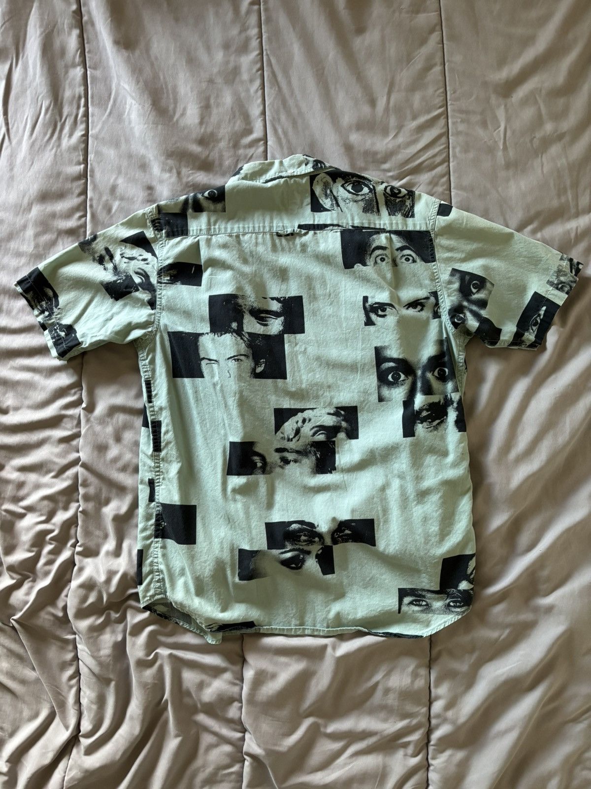 Supreme Supreme eyes button up Size US M / EU 48-50 / 2 - 3 Thumbnail