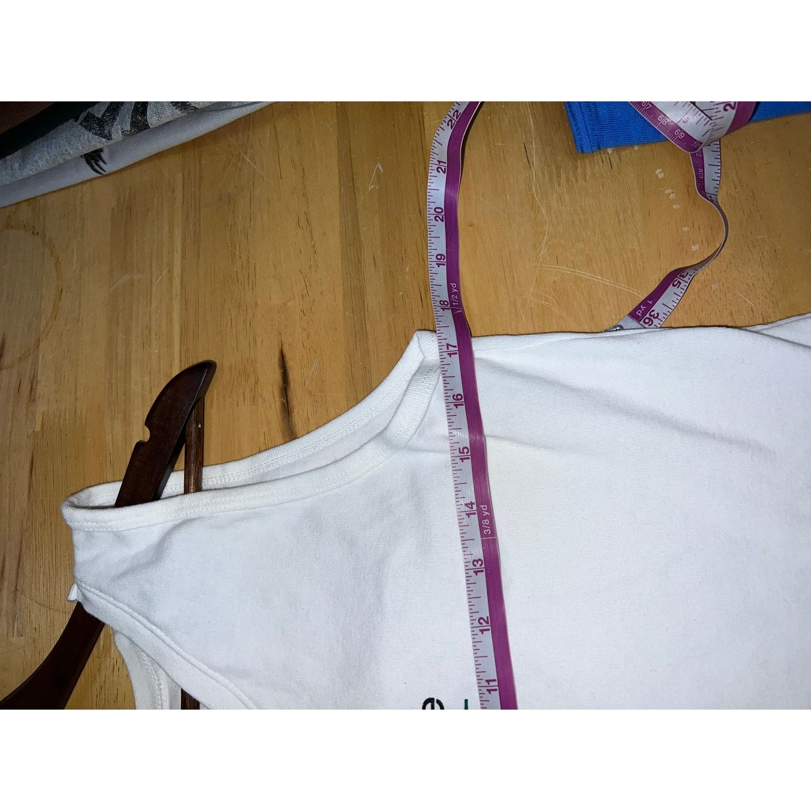 Vintage Womens Vintage Sleeveless Tank White Top Shirt 90s Large Size L / US 10 / IT 46 - 6 Thumbnail