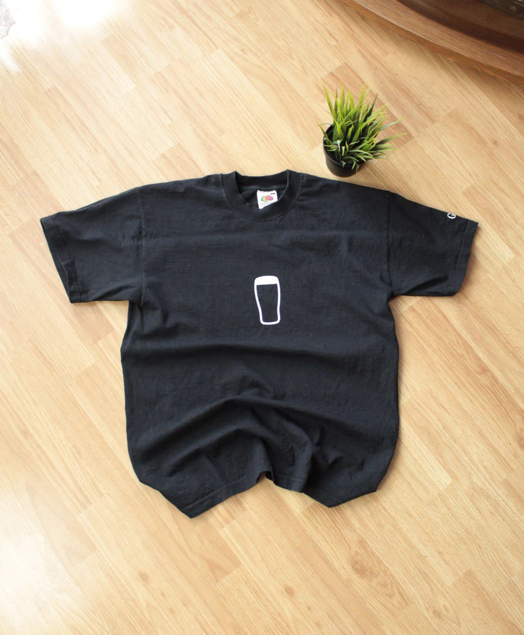 Vintage 🔥 Vintage 90s Guinness Beer Logo T Shirt Print Art Extra Size US L / EU 52-54 / 3 - 1 Thumbnail