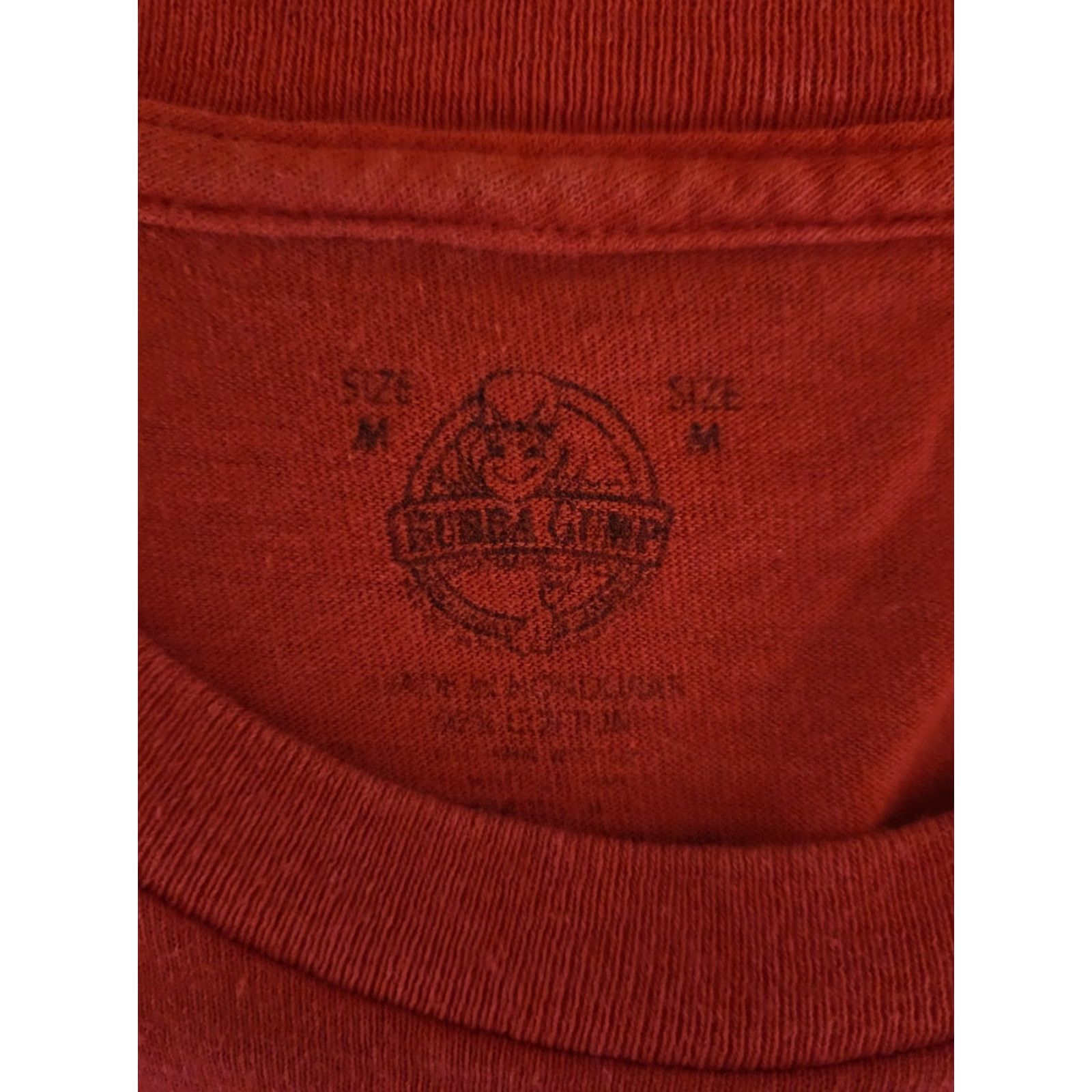 Shrimps Bubba Gump Shrimp Shirt Mens Medium Red Graphic Print Crew Neck T-Shirt Fashion Modern Logo Size US M / EU 48-50 / 2 - 2 Thumbnail