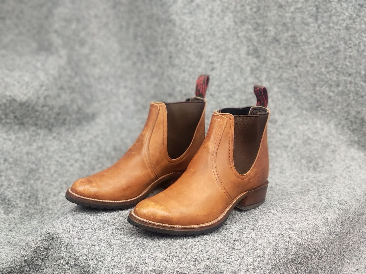 Red Wing Red Wing Vintage Heritage Chelsea rancher Leather Ankl Boots Size US 7 / IT 37 - 7 Thumbnail