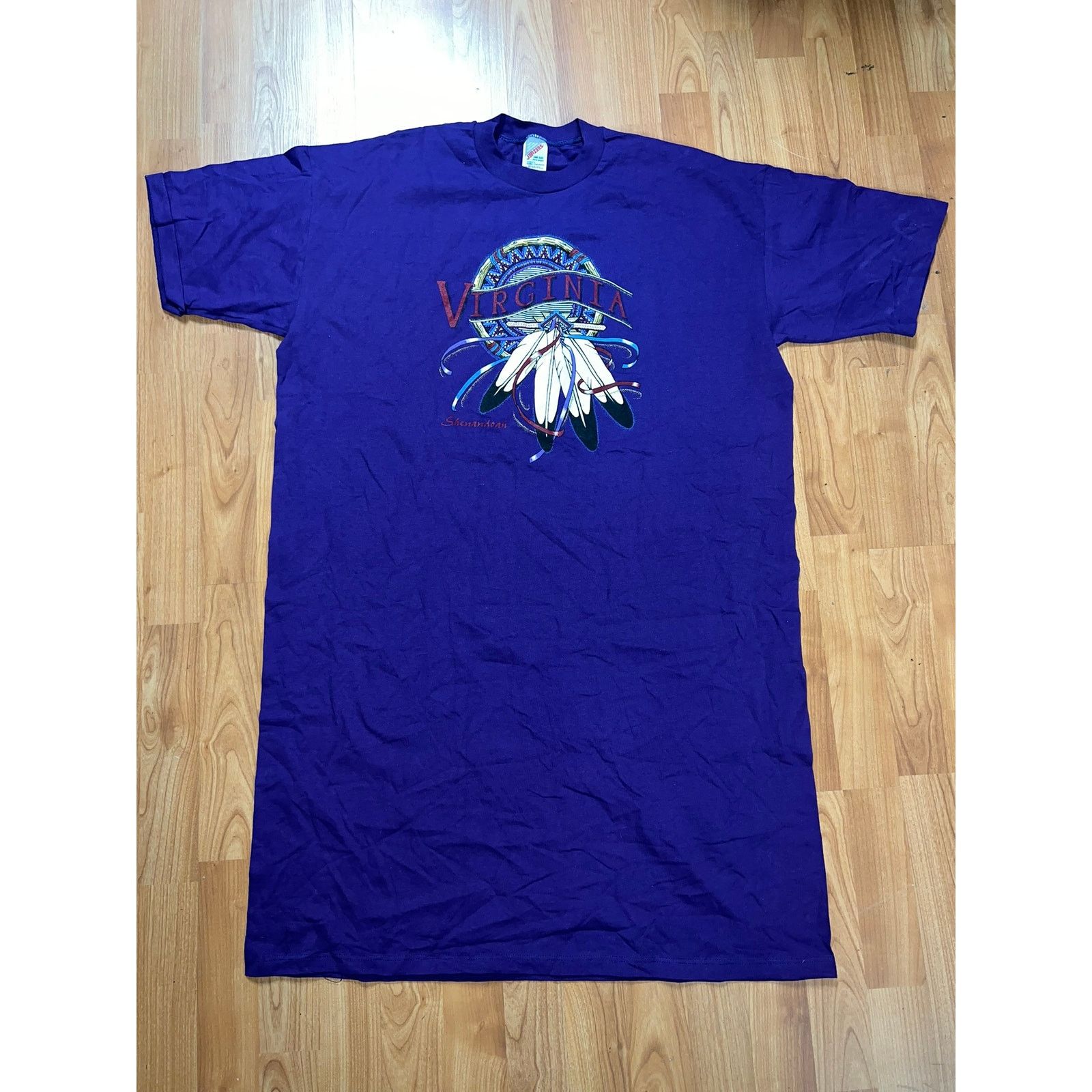 Vintage Vintage Sleeper Shirt Virginia Shenandoah Tee 90s VTG OS Size ONE SIZE - 1 Thumbnail